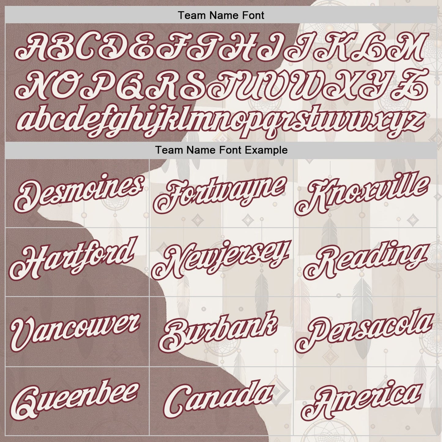Custom Cream Burgundy 3D Pattern Design Ethnic Tribal Sportswear Pullover Sweatshirt Hoodie view 3