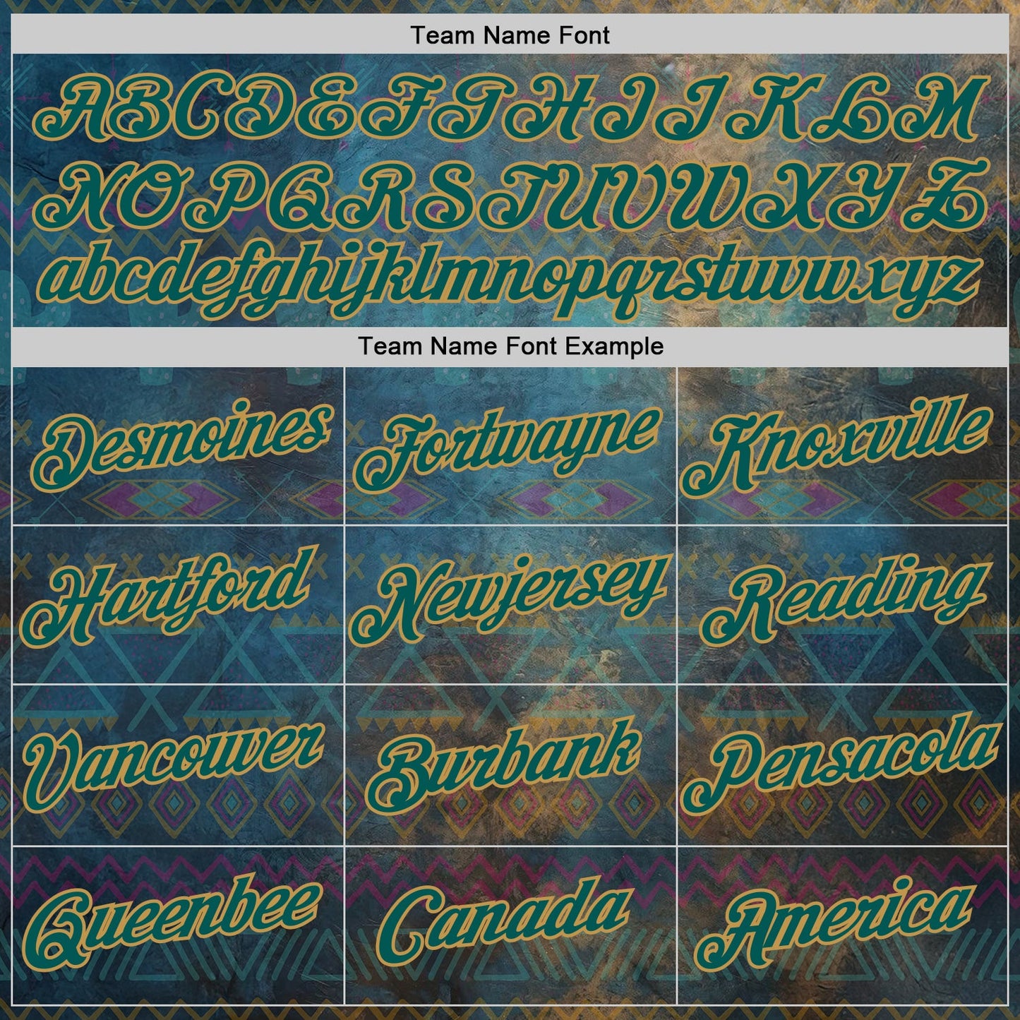 Custom Green Midnight Green-Old Gold 3D Pattern Design Ethnic Tribal Sportswear Pullover Sweatshirt Hoodie view 3