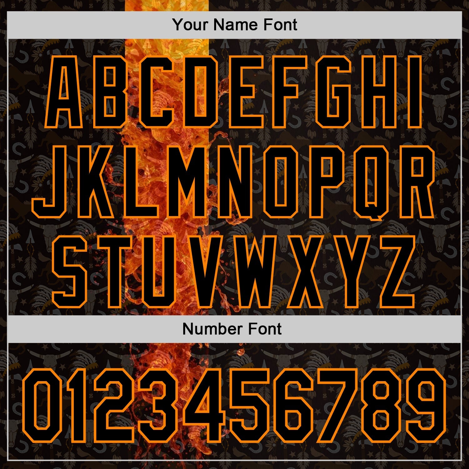 Custom Black Bay Orange 3D Pattern Design Ethnic Tribal Sportswear Pullover Sweatshirt Hoodie view 4
