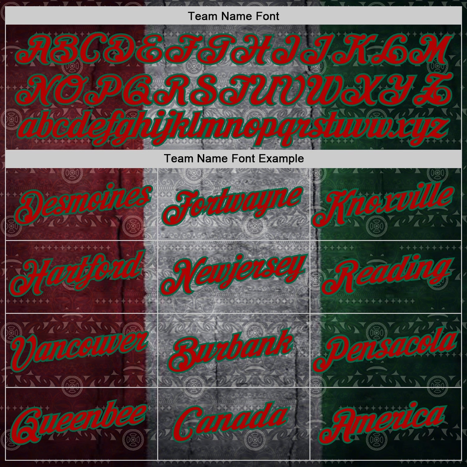 Custom Gray Red-Kelly Green 3D Pattern Design Meixican Tribal Sportswear Pullover Sweatshirt Hoodie view 3