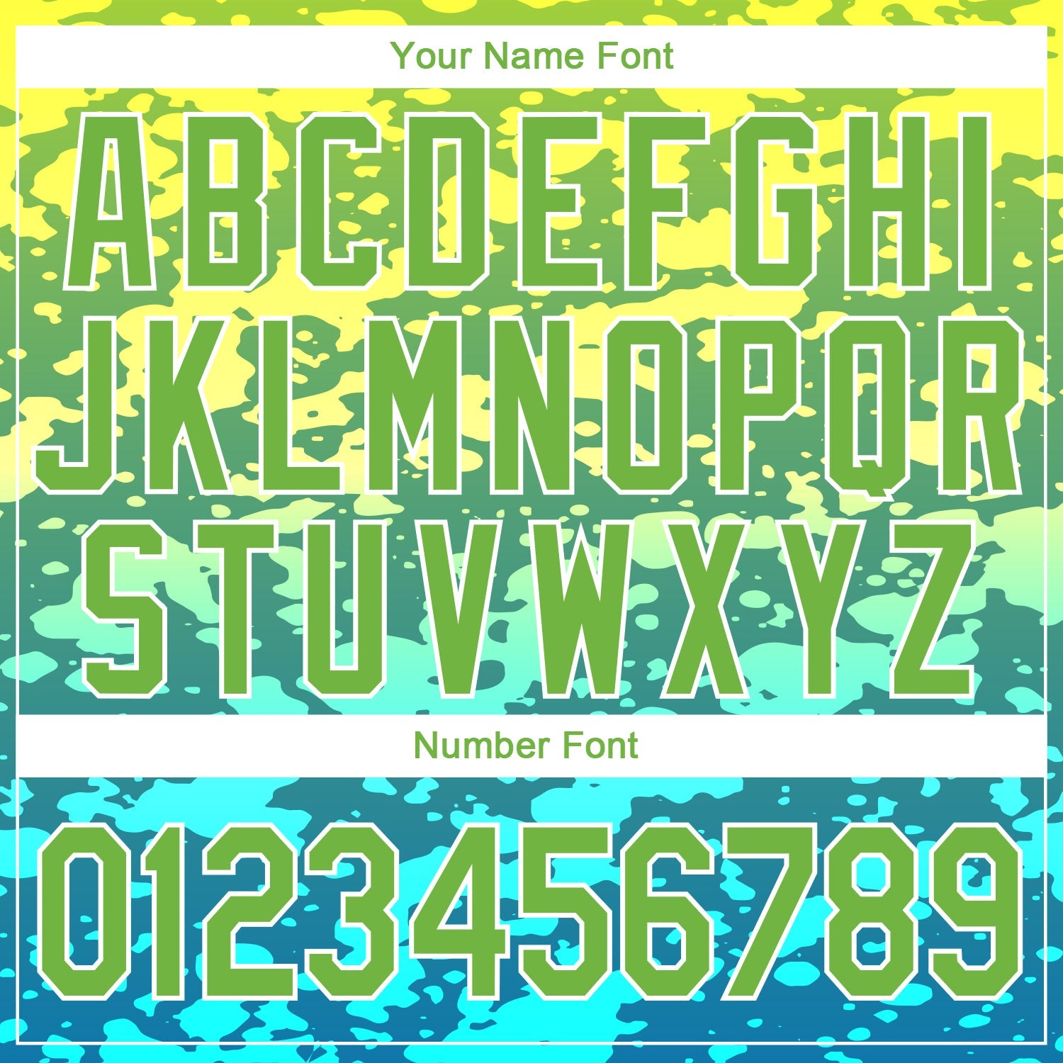 Custom Stitched Gold Neon Green-White 3D Pattern Design Gradient Abstract Sports Pullover Sweatshirt Hoodie view 4