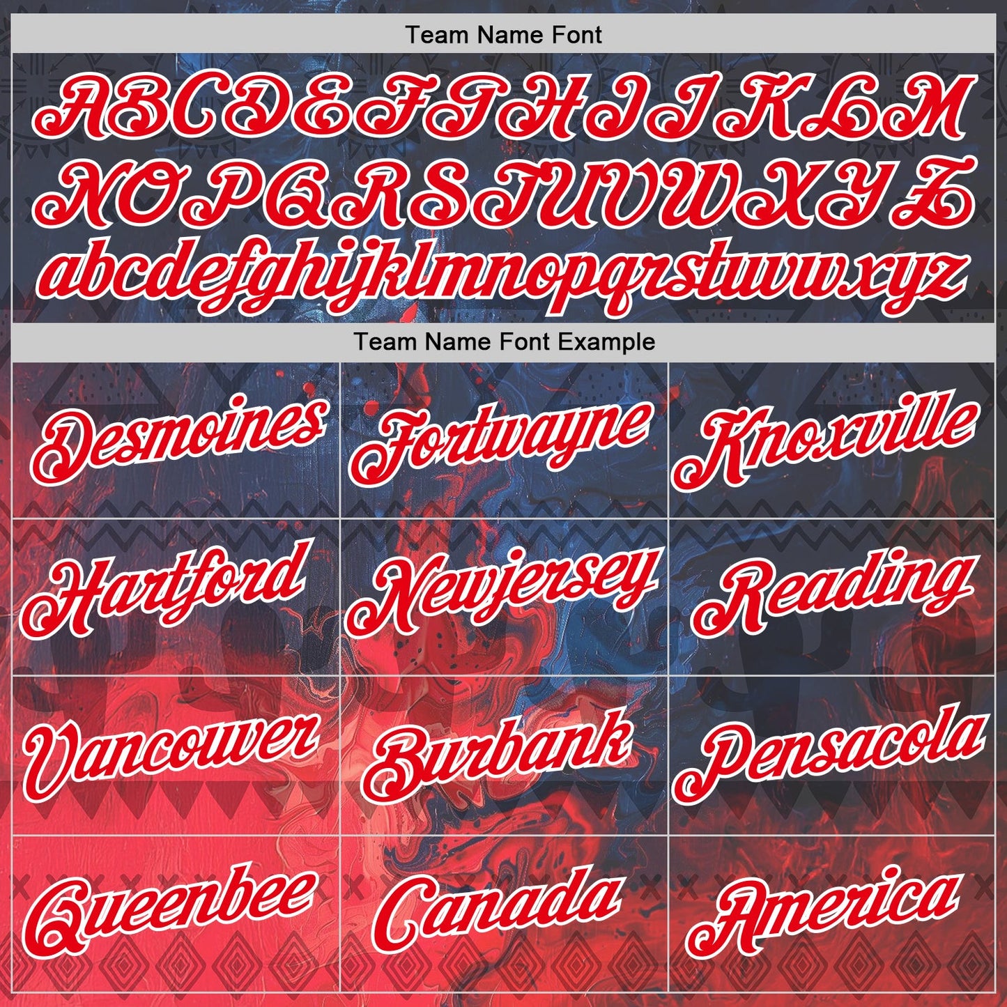 Custom Navy Fire Red-White 3D Pattern Design Ethnic Tribal Sportswear Pullover Sweatshirt Hoodie view 3