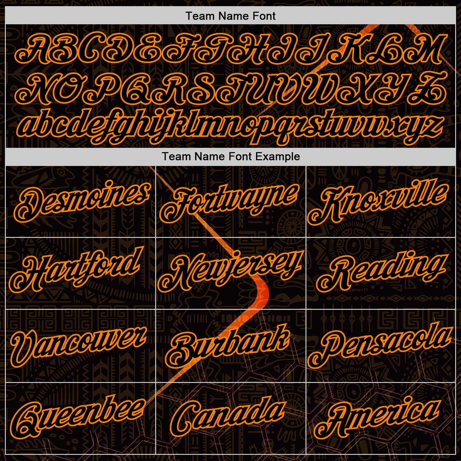 Custom Black Bay Orange 3D Pattern Design Ethnic Tribal Sportswear Pullover Sweatshirt Hoodie view 3