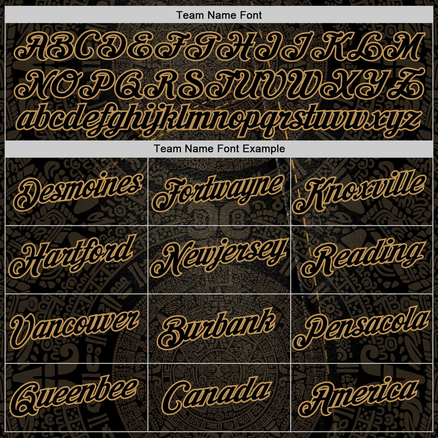 Custom Black Old Gold 3D Pattern Design Ethnic Tribal Sportswear Pullover Sweatshirt Hoodie view 3