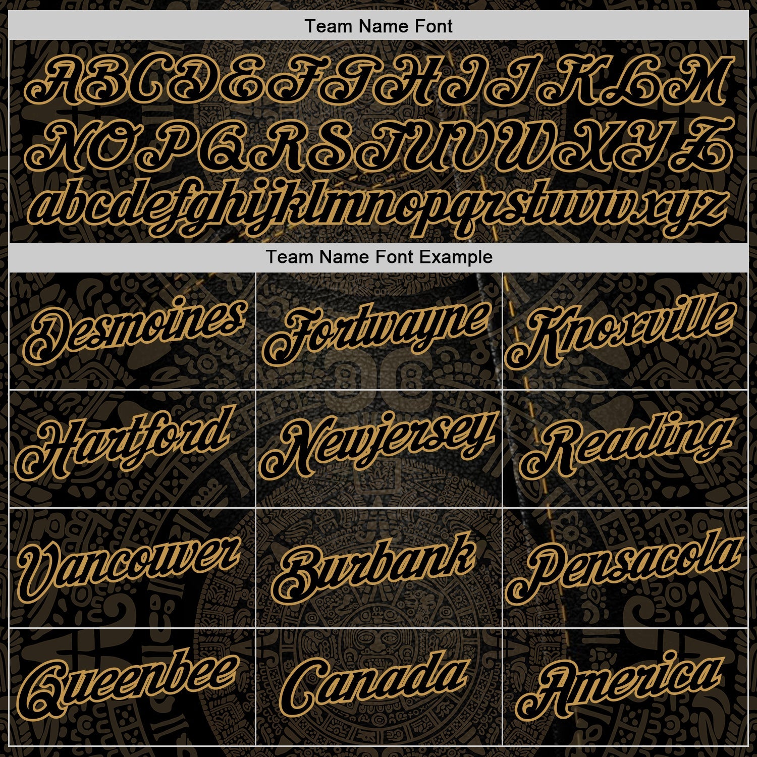 Custom Black Old Gold 3D Pattern Design Ethnic Tribal Sportswear Pullover Sweatshirt Hoodie view 3