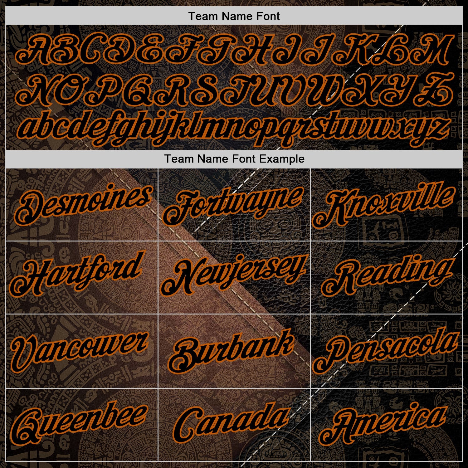 Custom Black Texas Orange 3D Pattern Design Ethnic Tribal Sportswear Pullover Sweatshirt Hoodie view 3