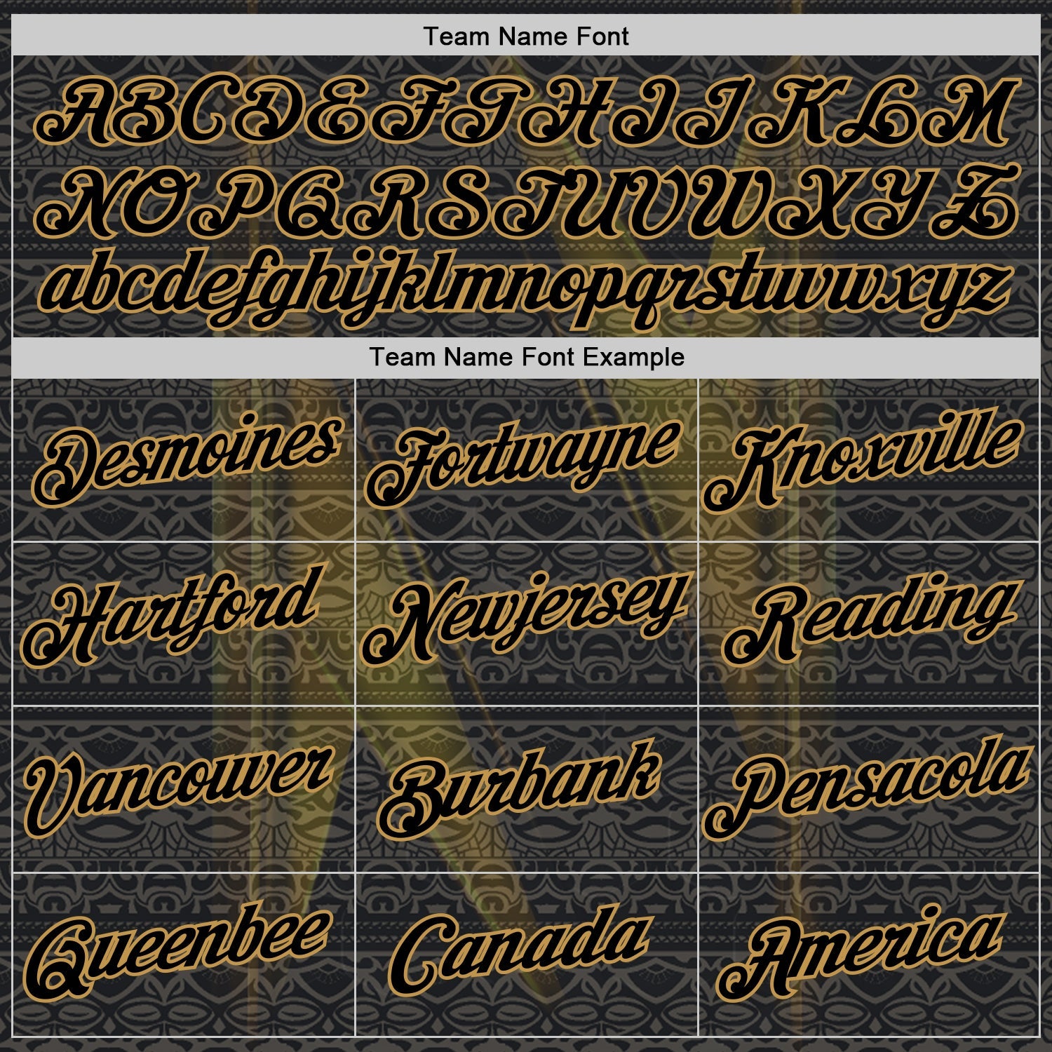 Custom Black Old Gold 3D Pattern Design Ethnic Tribal Sportswear Pullover Sweatshirt Hoodie view 3