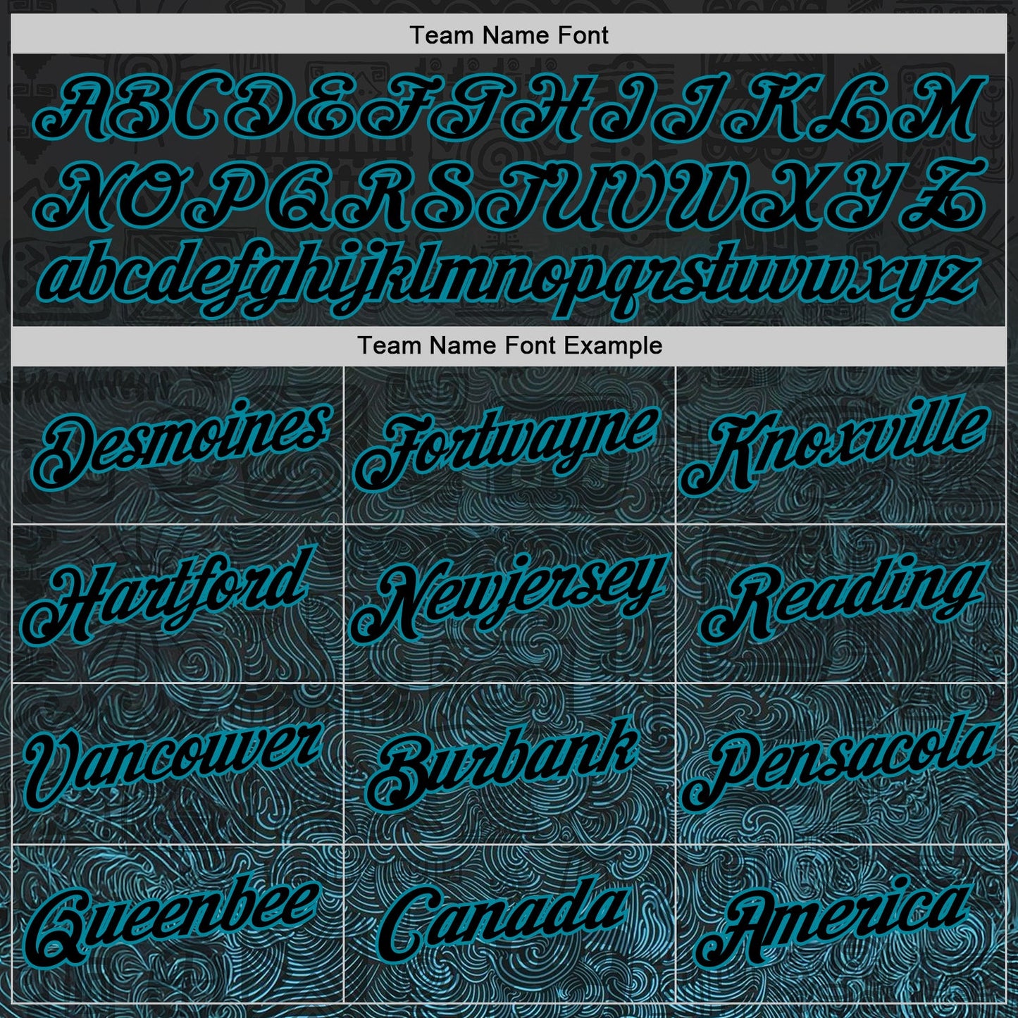 Custom Black Teal 3D Pattern Design Ethnic Tribal Sportswear Pullover Sweatshirt Hoodie view 3