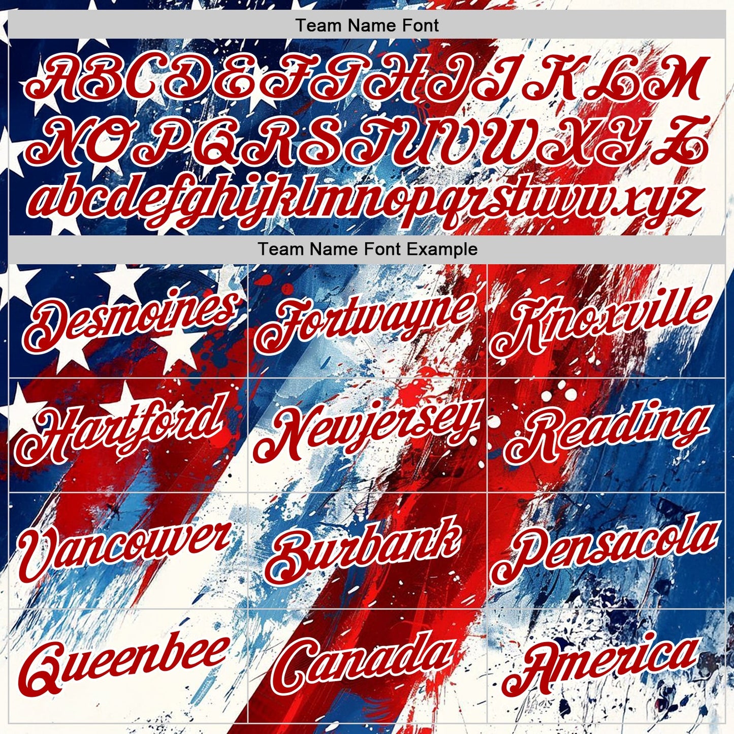 Custom Red Blue Black-White 3D American Flag Sports Pullover Sweatshirt Hoodie view 3