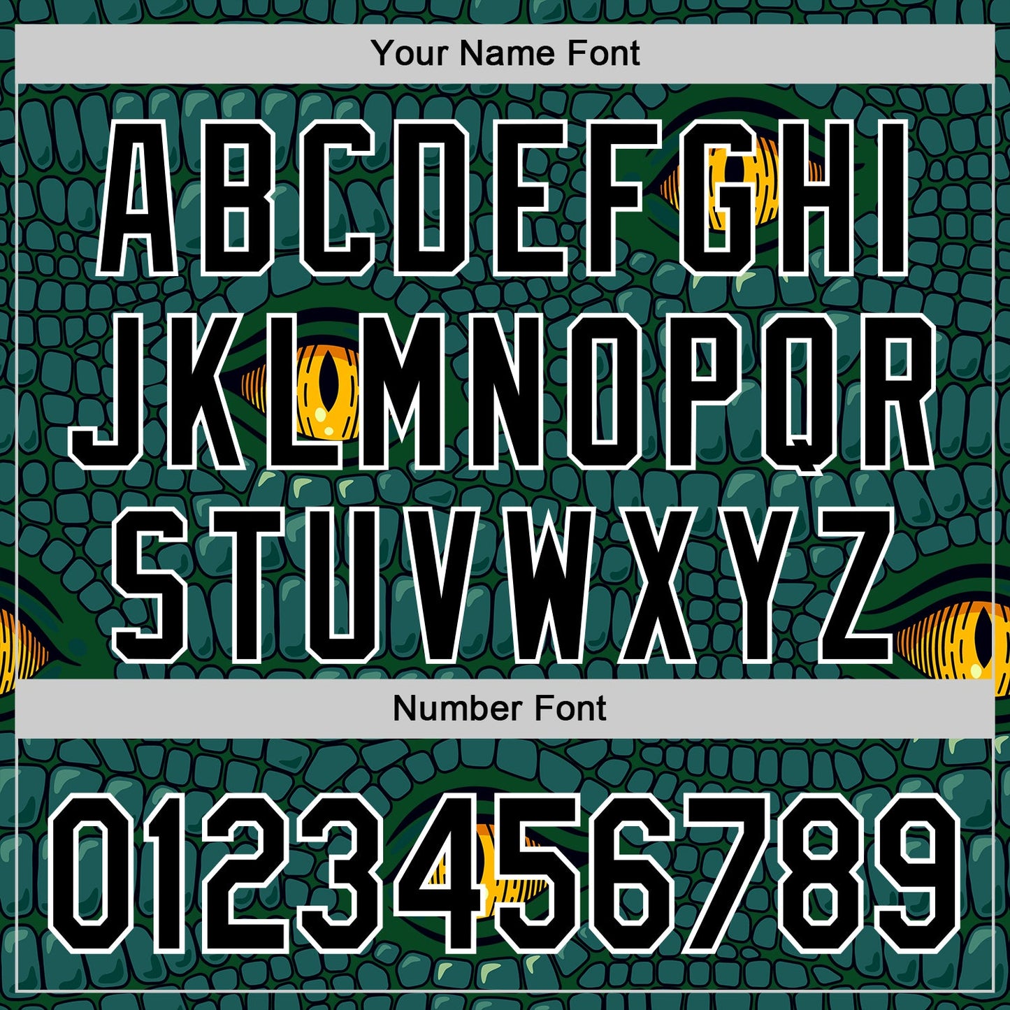 Custom Stitched Green Black-White 3D Pattern Design Crocodile Skin Print Sportswear Pullover Sweatshirt Hoodie view 4