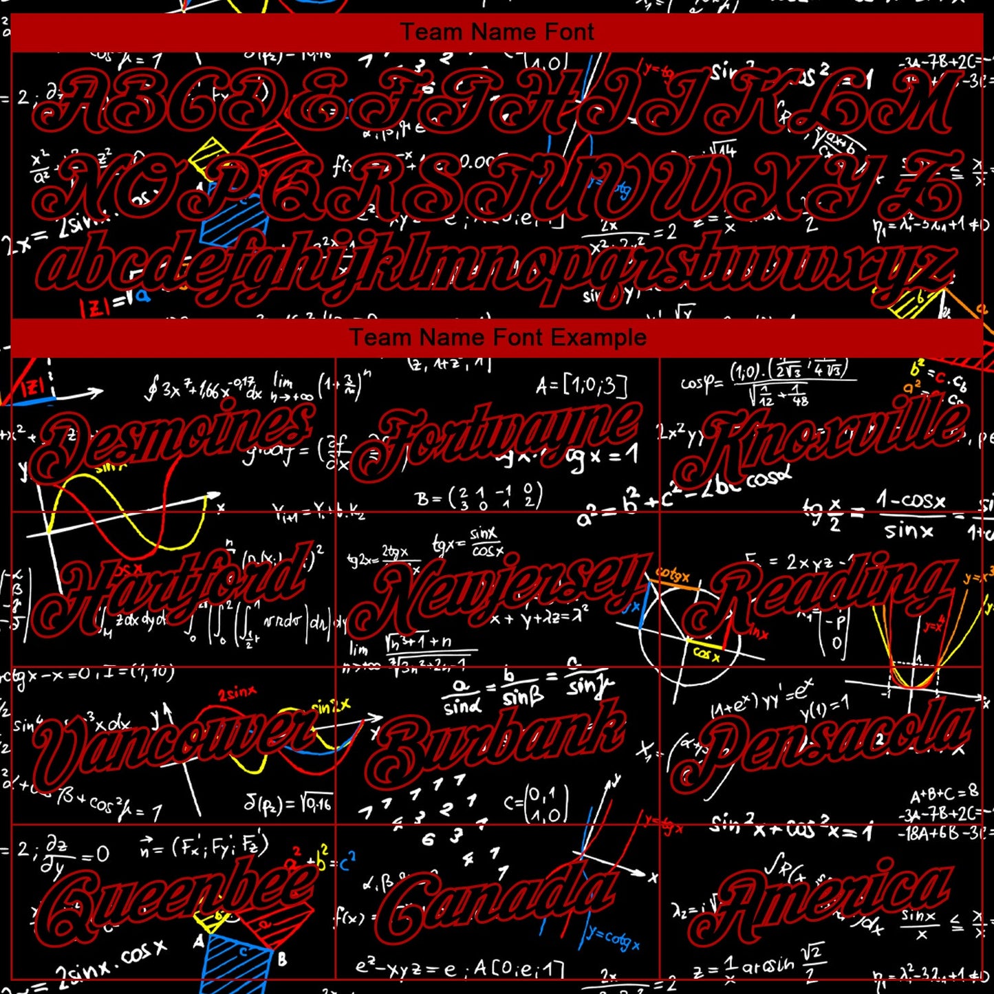 Custom Stitched Black Black Red-White 3D Pattern Design Math Sports Pullover Sweatshirt Hoodie view 3