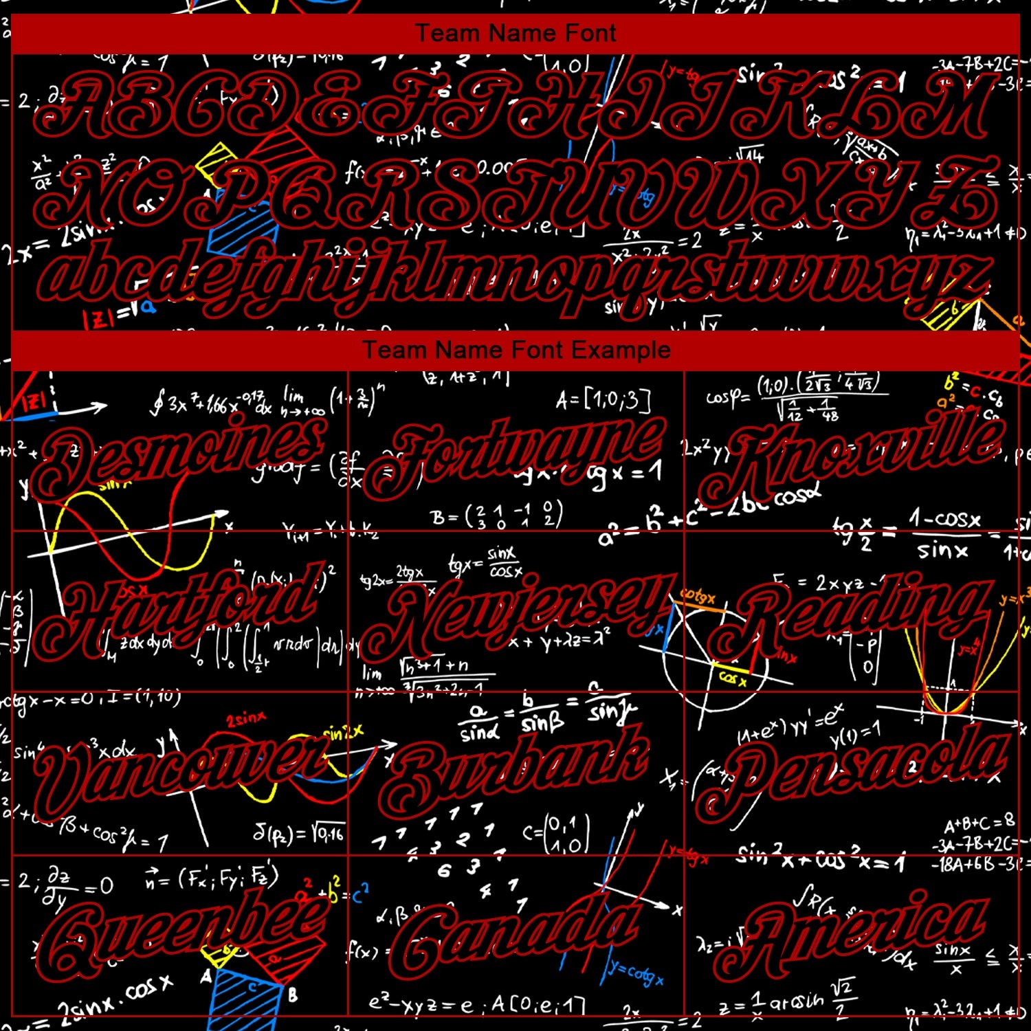 Custom Stitched Black Black Red-White 3D Pattern Design Math Sports Pullover Sweatshirt Hoodie view 3