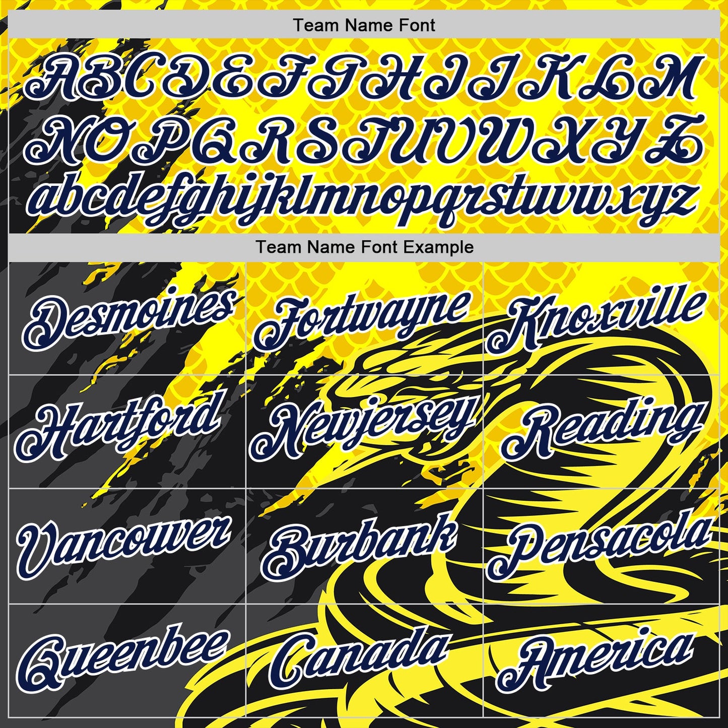 Custom Stitched Yellow Navy Black-White 3D Pattern Design Snake Skin Print Sportswear Pullover Sweatshirt Hoodie view 3