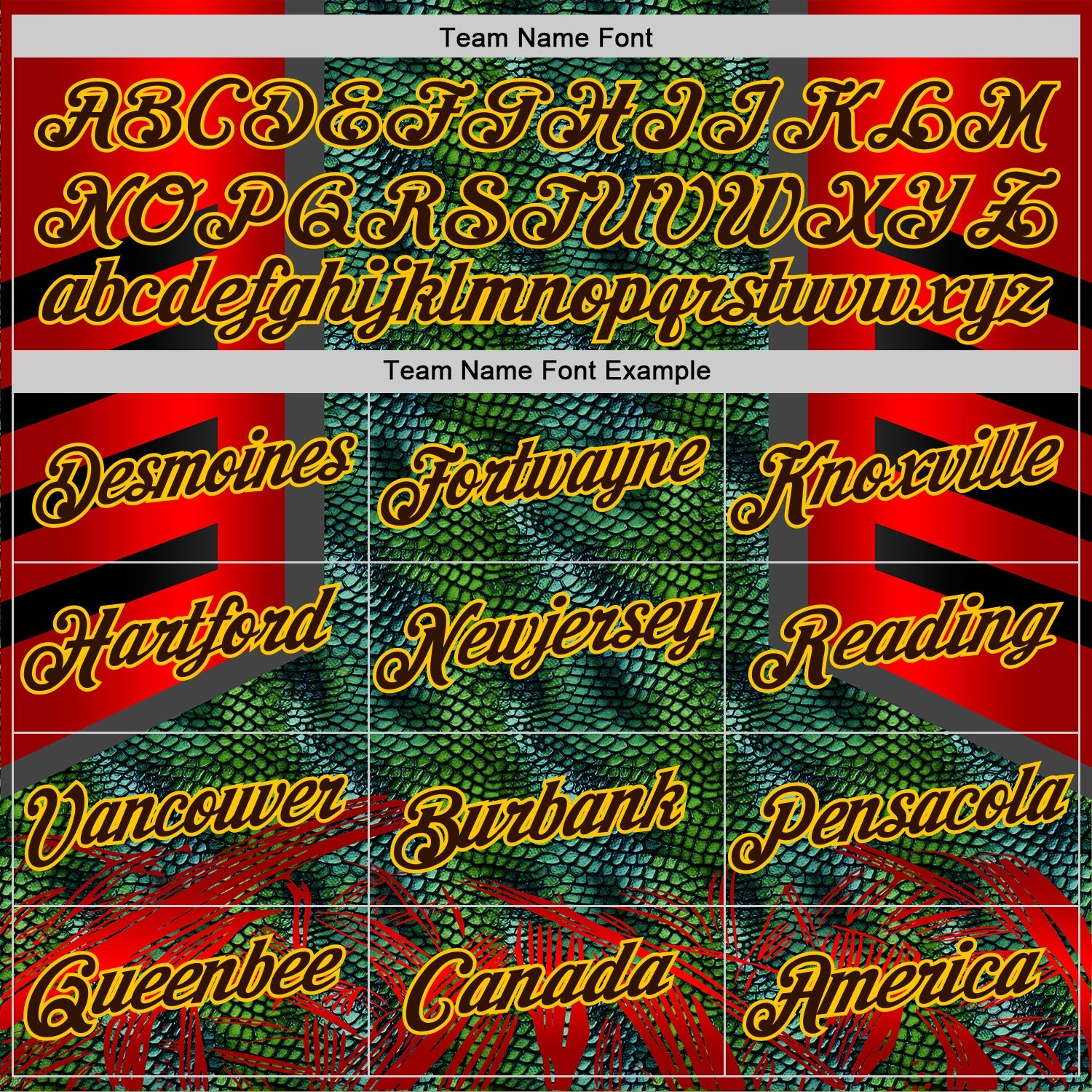 Custom Stitched Green Brown Red-Yellow 3D Pattern Design Snake Skin Print Sportswear Pullover Sweatshirt Hoodie view 3