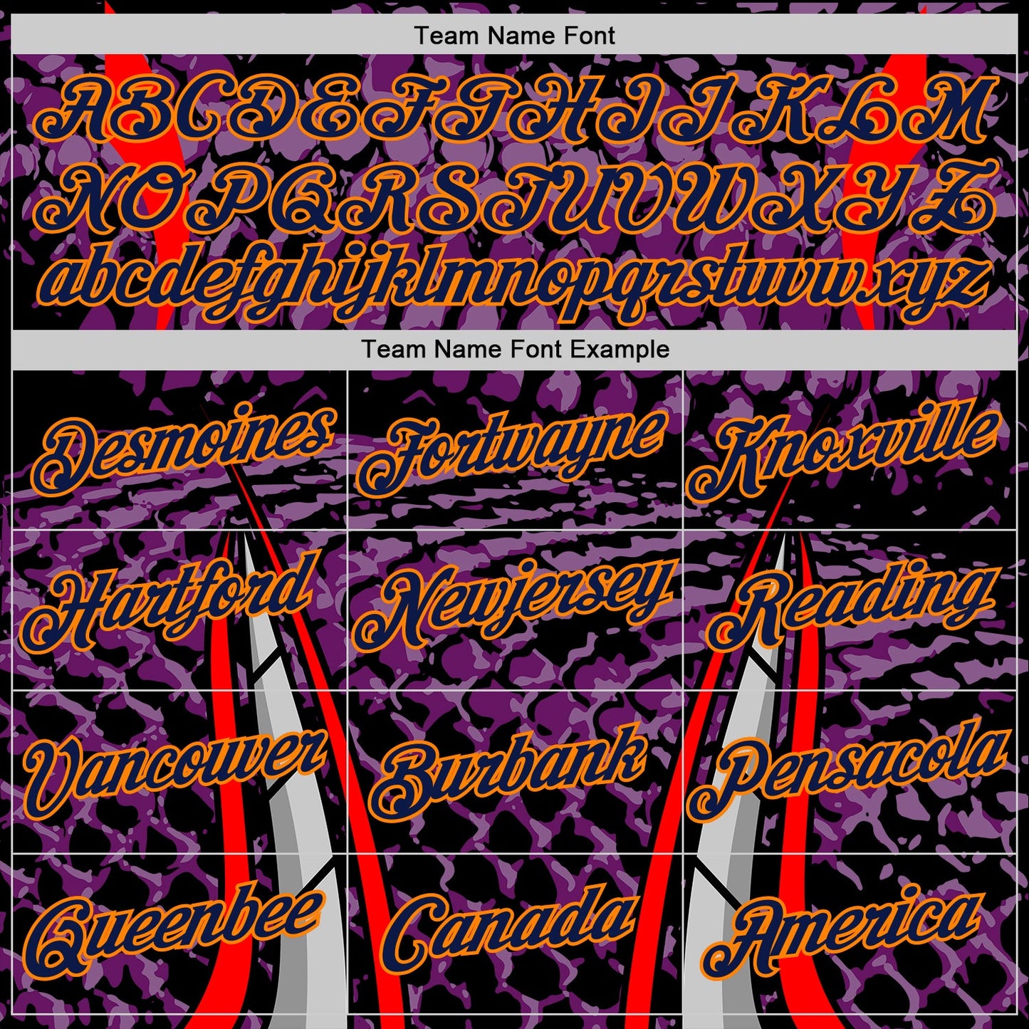 Custom Stitched Purple Navy Black Red Bay Orange-White 3D Pattern Design Snake Skin Print Sportswear Pullover Sweatshirt Hoodie view 3