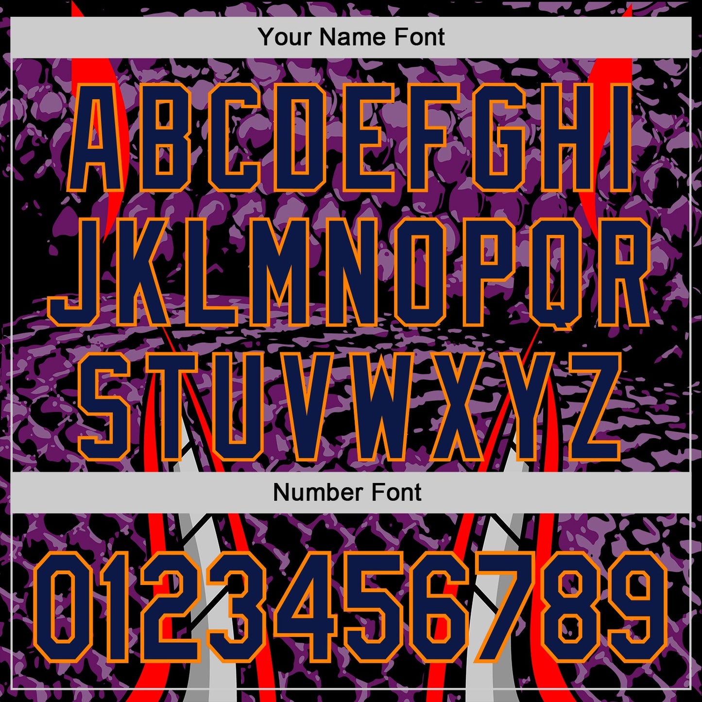 Custom Stitched Purple Navy Black Red Bay Orange-White 3D Pattern Design Snake Skin Print Sportswear Pullover Sweatshirt Hoodie view 4
