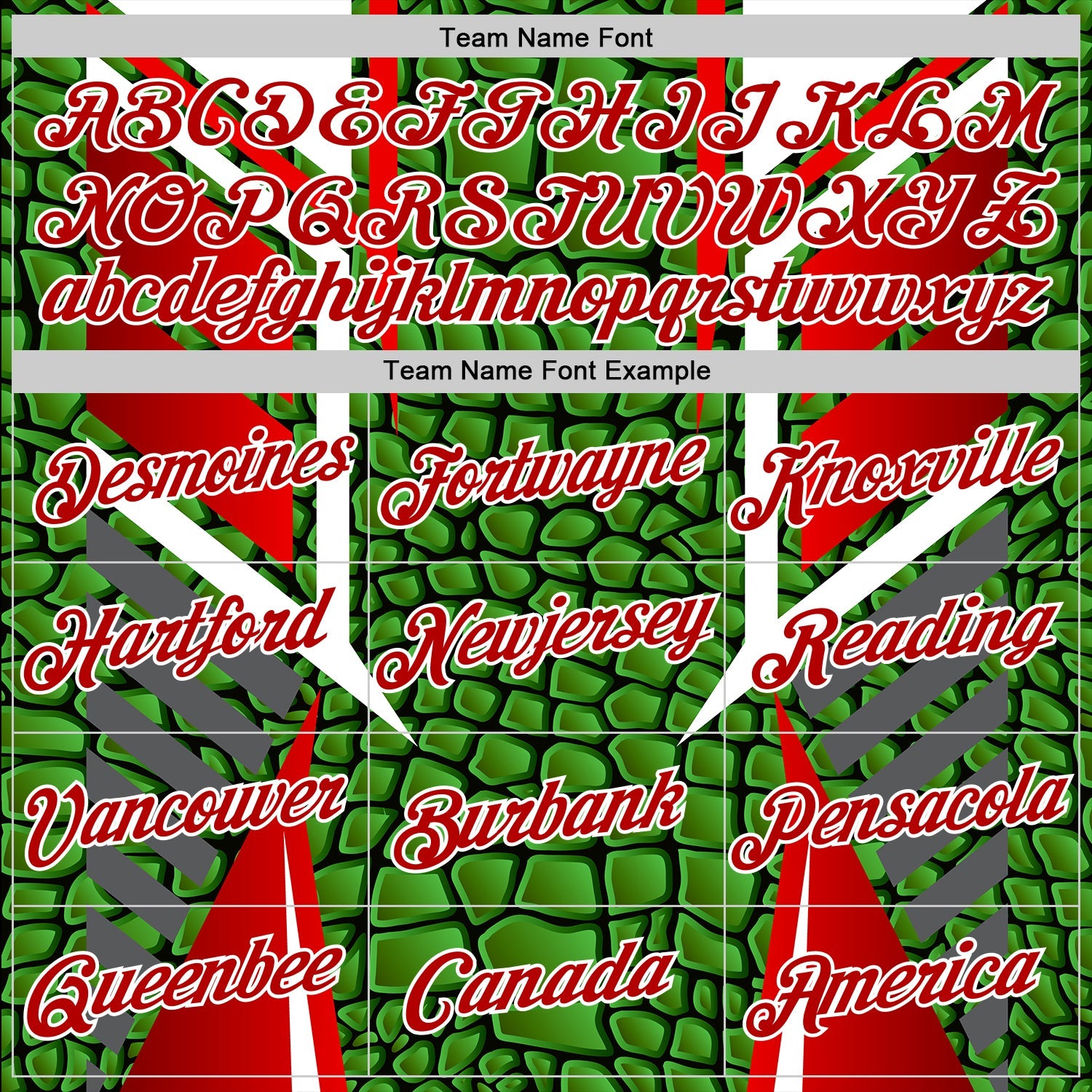 Custom Stitched Green Red-White 3D Pattern Design Crocodile Skin Print Sportswear Pullover Sweatshirt Hoodie view 3