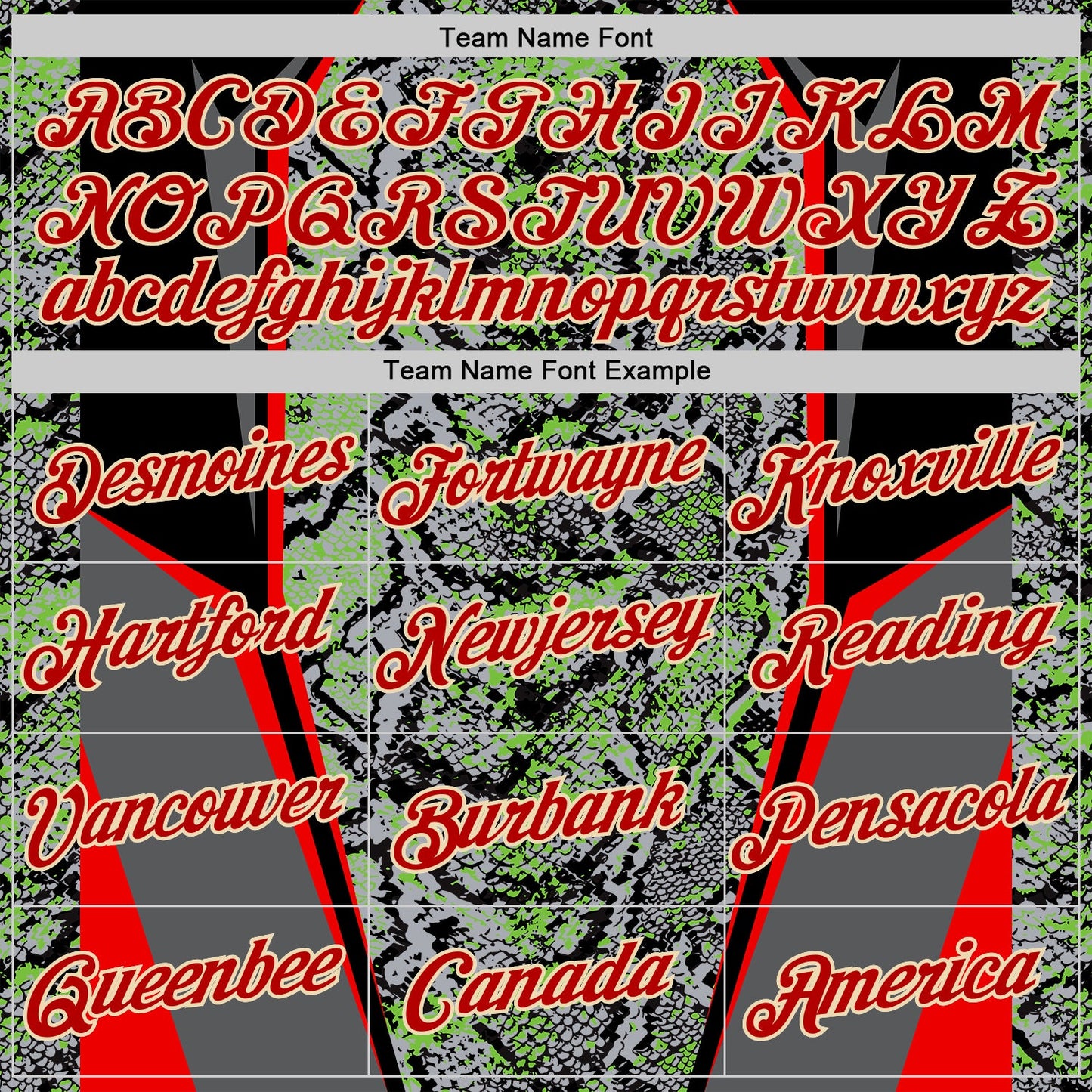 Custom Stitched Gray Red Green Black-Cream 3D Pattern Design Snake Skin Print Sportswear Pullover Sweatshirt Hoodie view 3