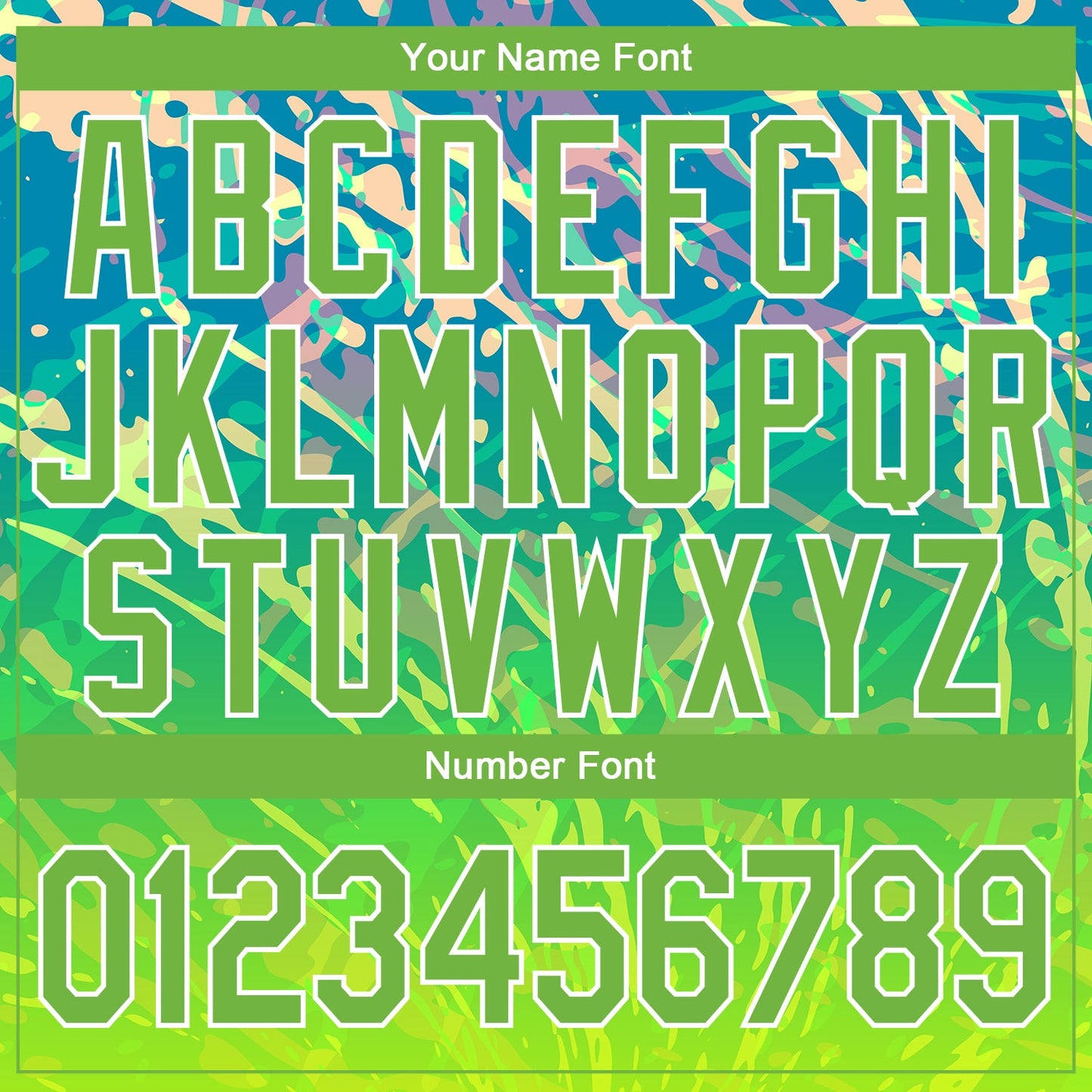Custom Stitched Neon Green Neon Green-White 3D Pattern Design Gradient Abstract Curve Line Sports Pullover Sweatshirt Hoodie view 4