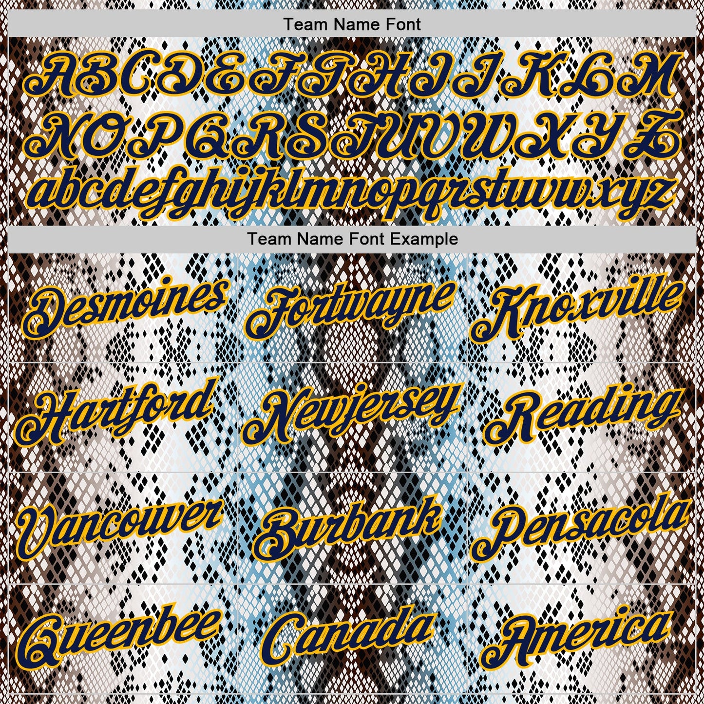 Custom Stitched White Navy Black Blue-Gold 3D Pattern Design Snake Skin Print Sportswear Pullover Sweatshirt Hoodie view 3