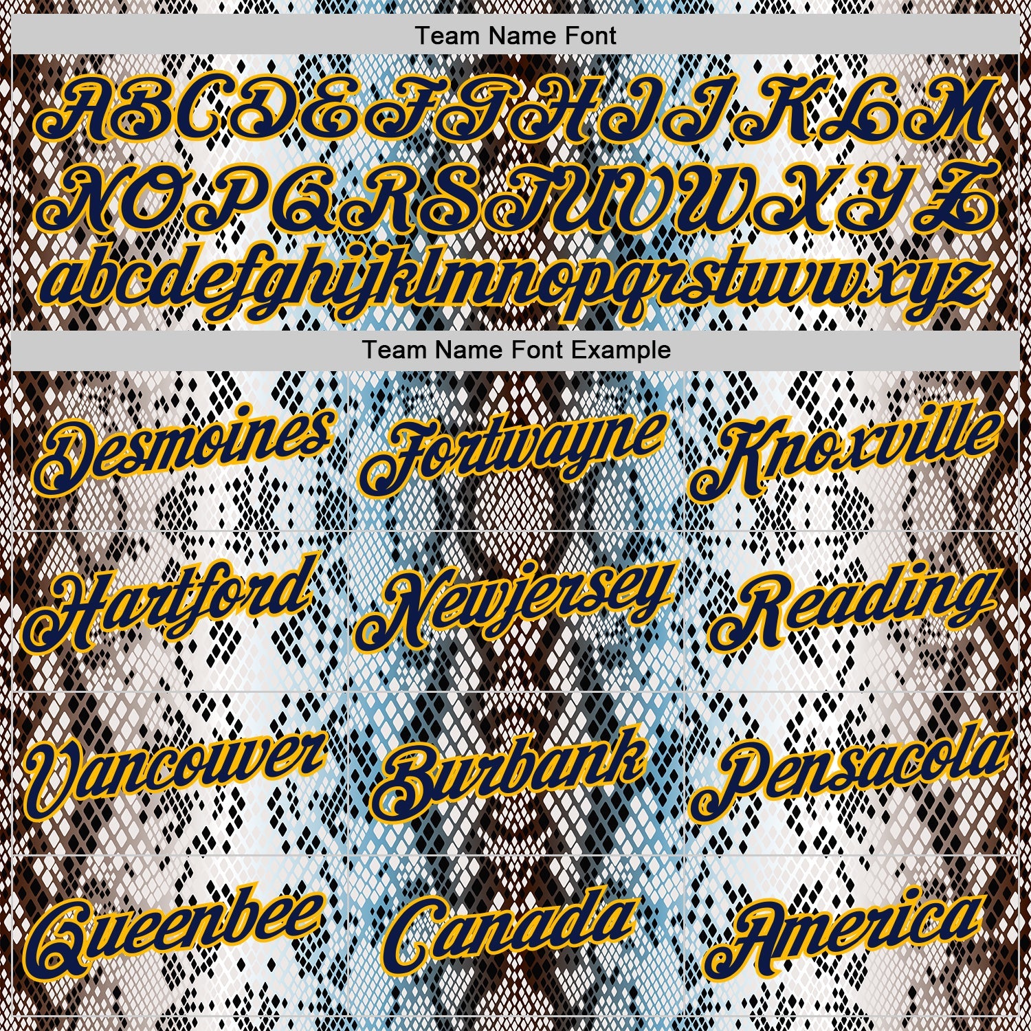 Custom Stitched White Navy Black Blue-Gold 3D Pattern Design Snake Skin Print Sportswear Pullover Sweatshirt Hoodie view 3
