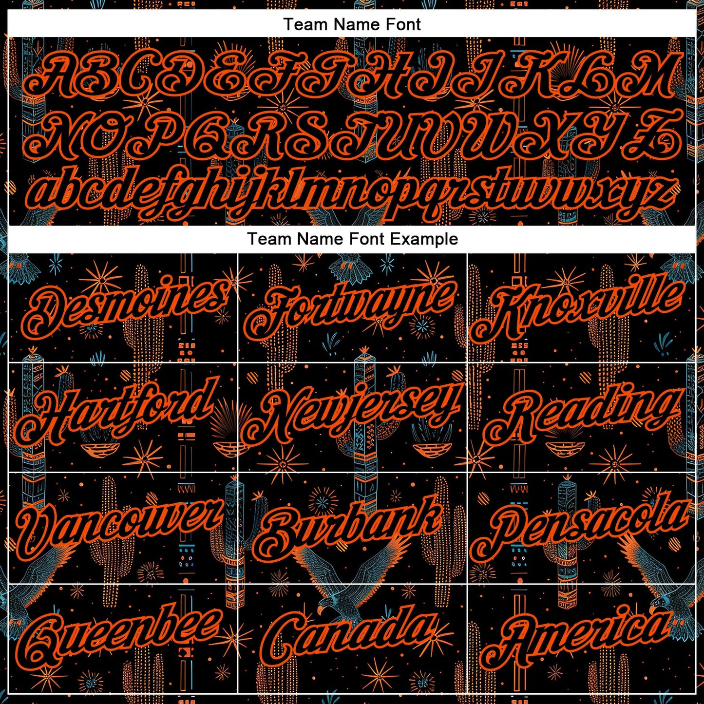 Custom Black Orange 3D Pattern Design Western Cowboy Tribal Ethnic Sports Pullover Sweatshirt Hoodie view 3