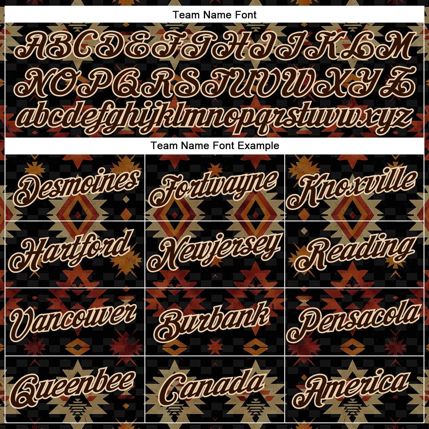 Custom Black Brown-City Cream 3D Pattern Design Western Cowboy Tribal Ethnic Sports Pullover Sweatshirt Hoodie view 3
