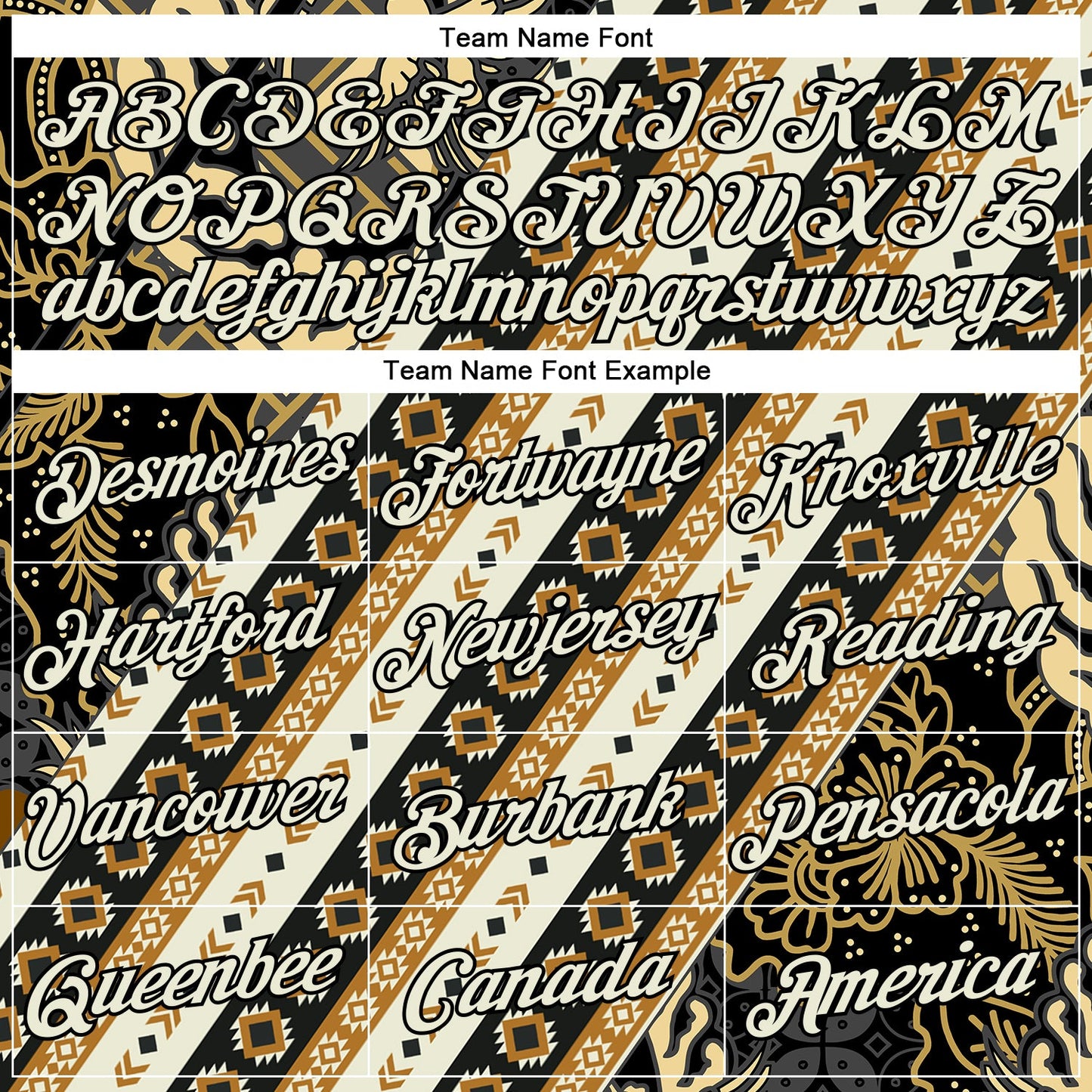 Custom City Cream Black 3D Pattern Design Western Cowboy Tribal Ethnic Sports Pullover Sweatshirt Hoodie view 3