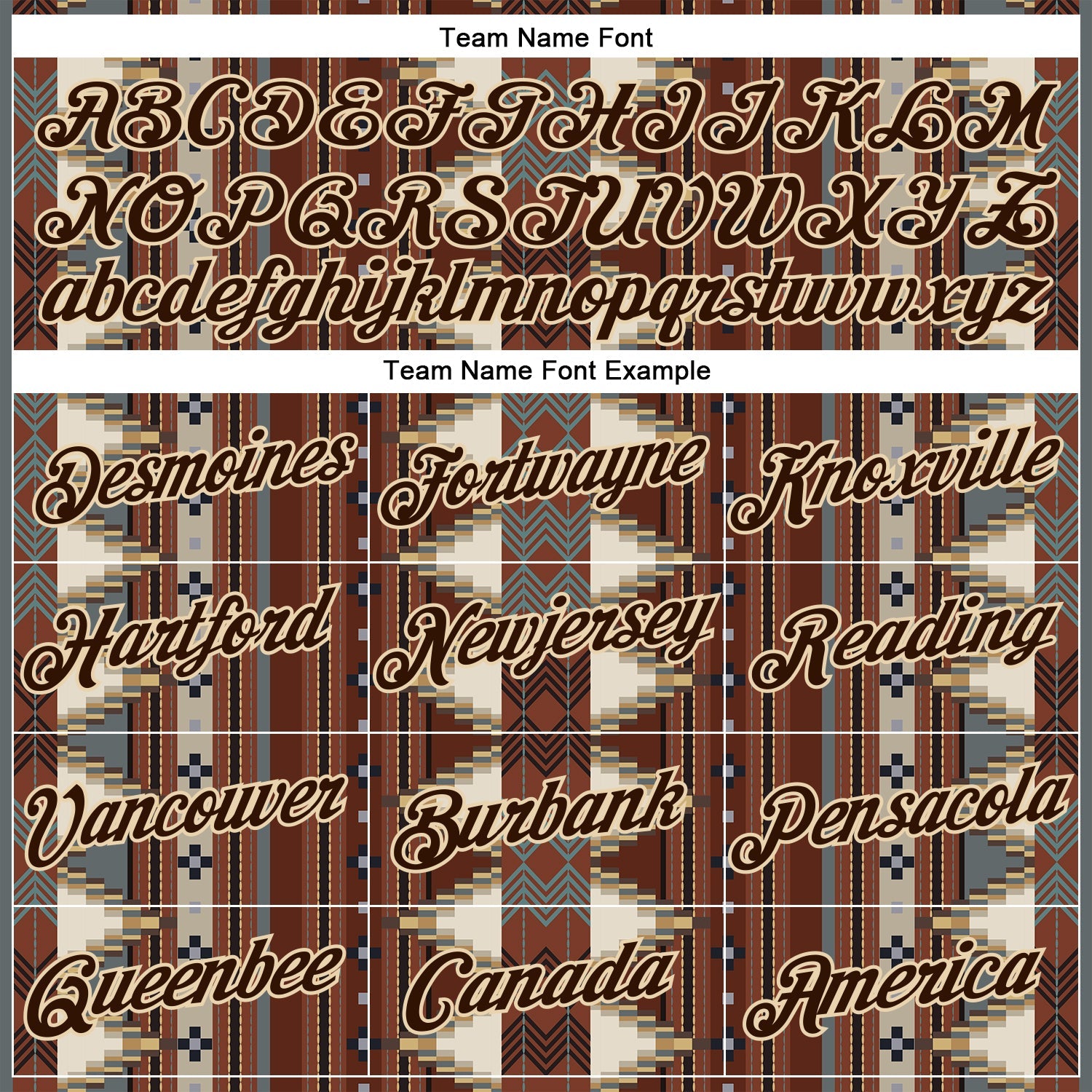 Custom Brown City Cream-Black 3D Pattern Design Western Cowboy Tribal Ethnic Sports Pullover Sweatshirt Hoodie view 3