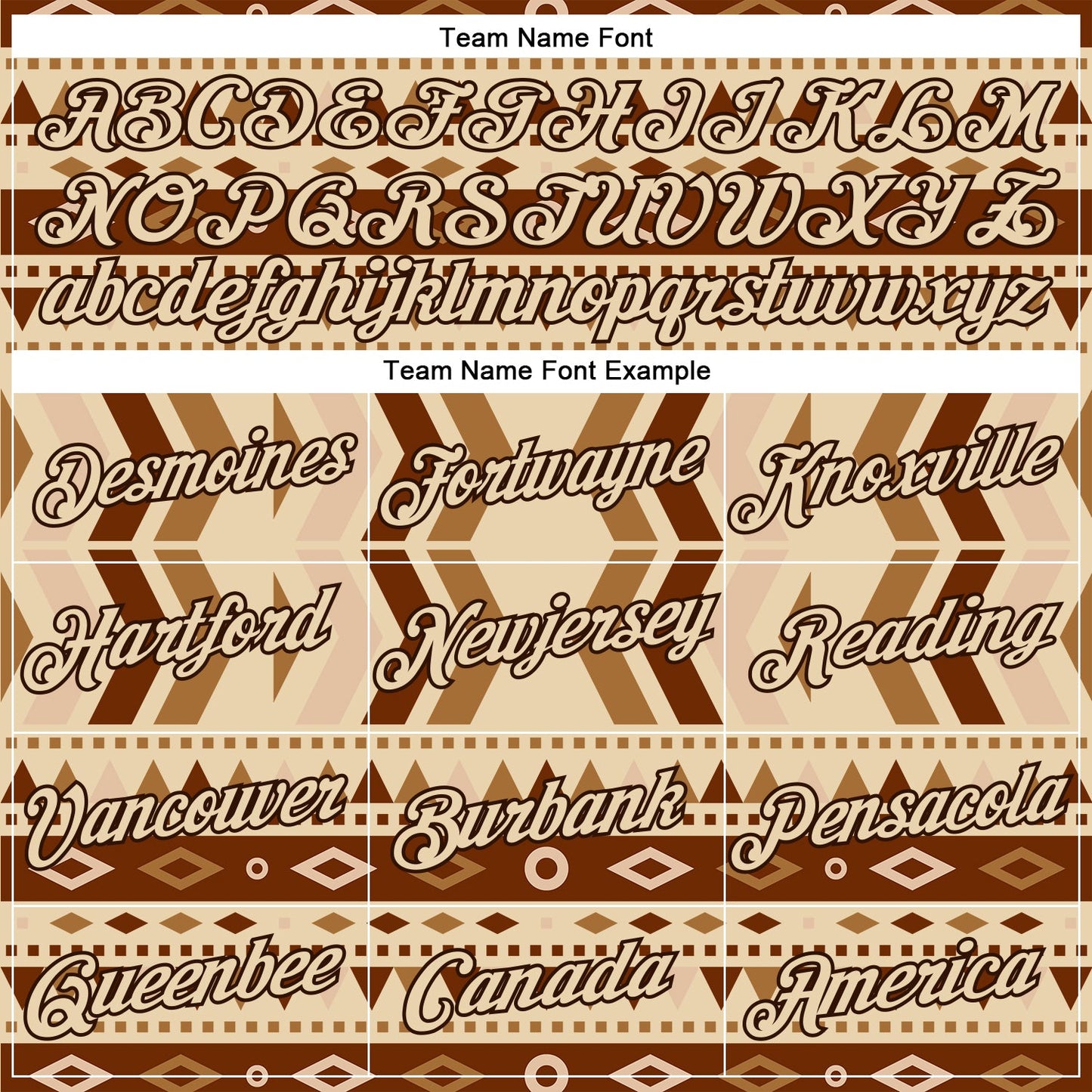 Custom City Cream Brown 3D Pattern Design Western Cowboy Tribal Ethnic Sports Pullover Sweatshirt Hoodie view 3