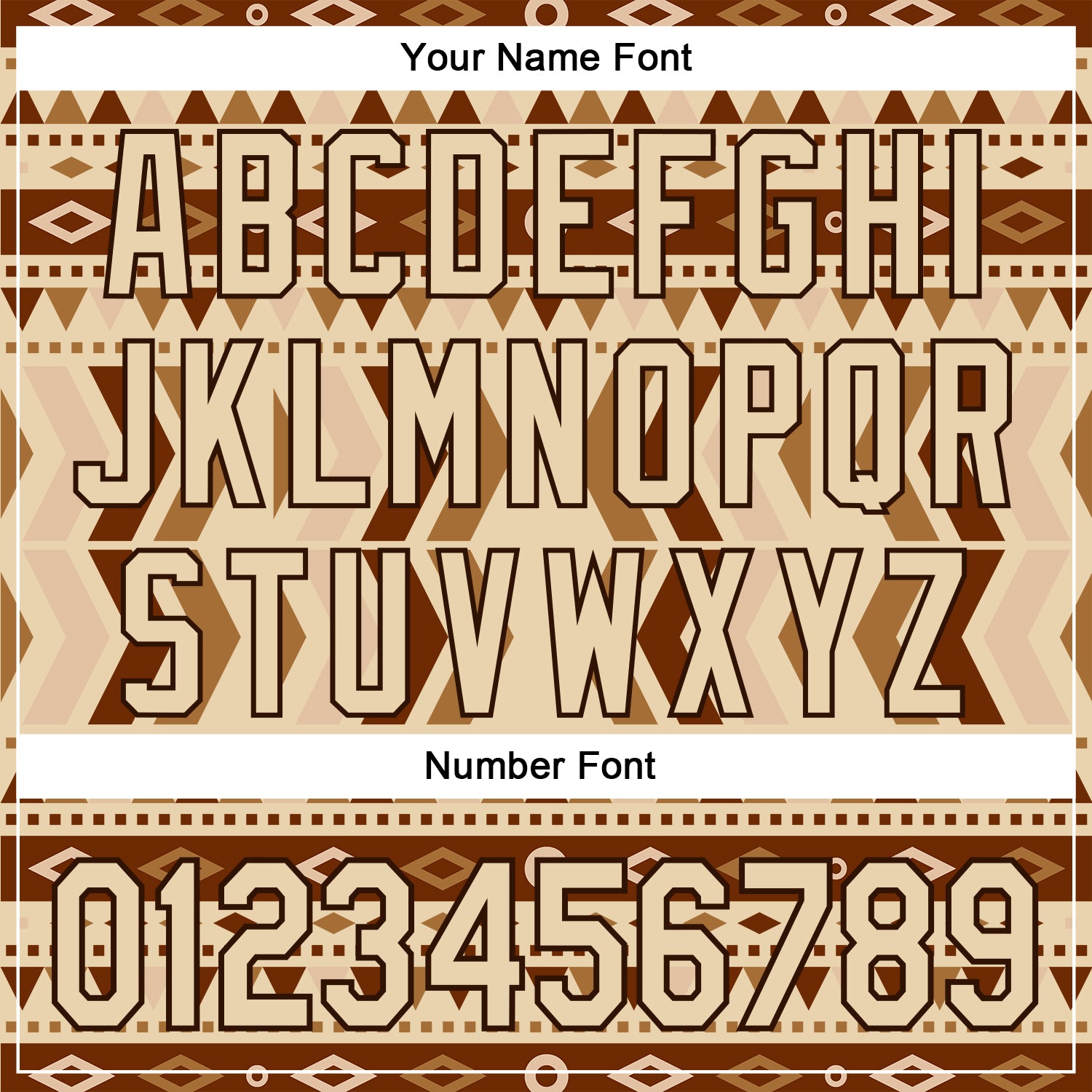 Custom City Cream Brown 3D Pattern Design Western Cowboy Tribal Ethnic Sports Pullover Sweatshirt Hoodie view 4
