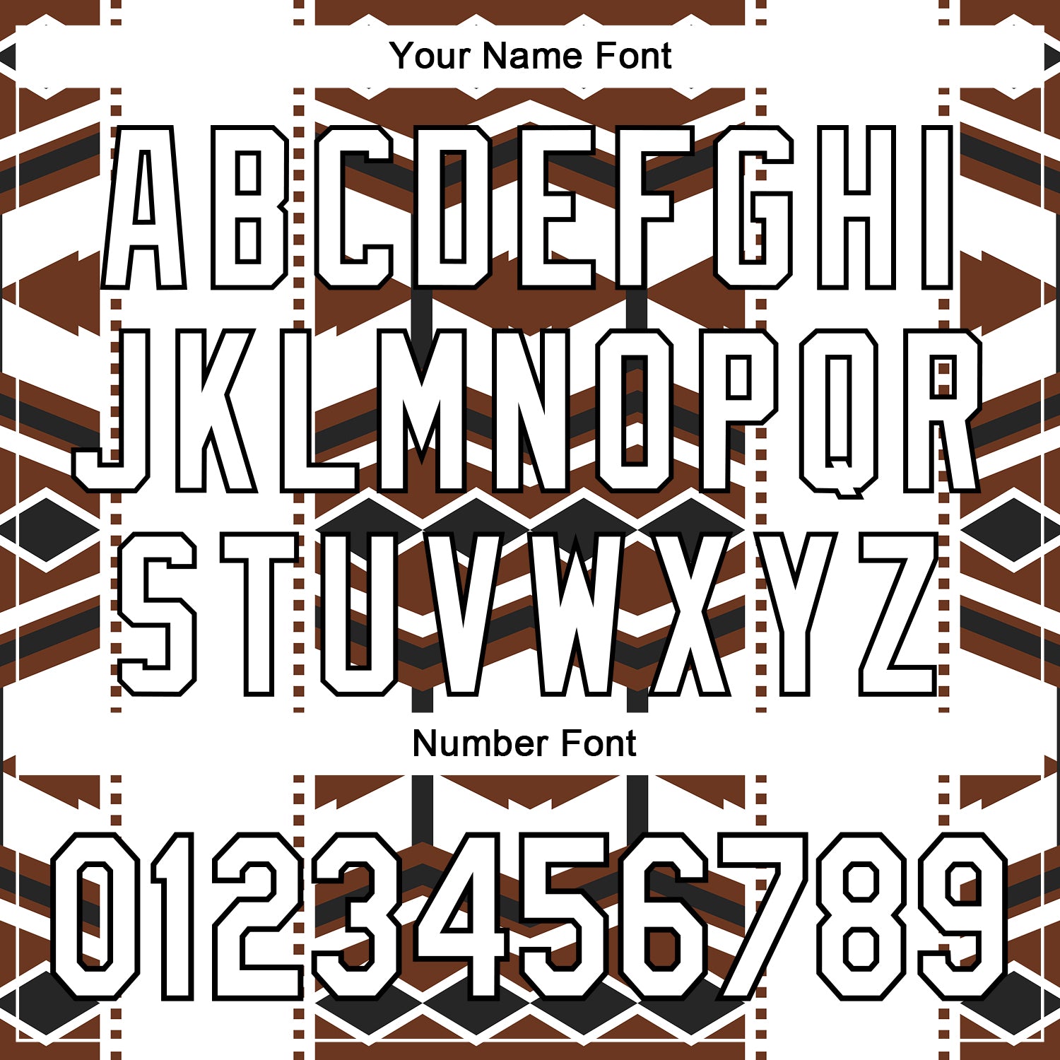 Custom White Brown-Black 3D Pattern Design Western Cowboy Tribal Ethnic Sports Pullover Sweatshirt Hoodie view 4