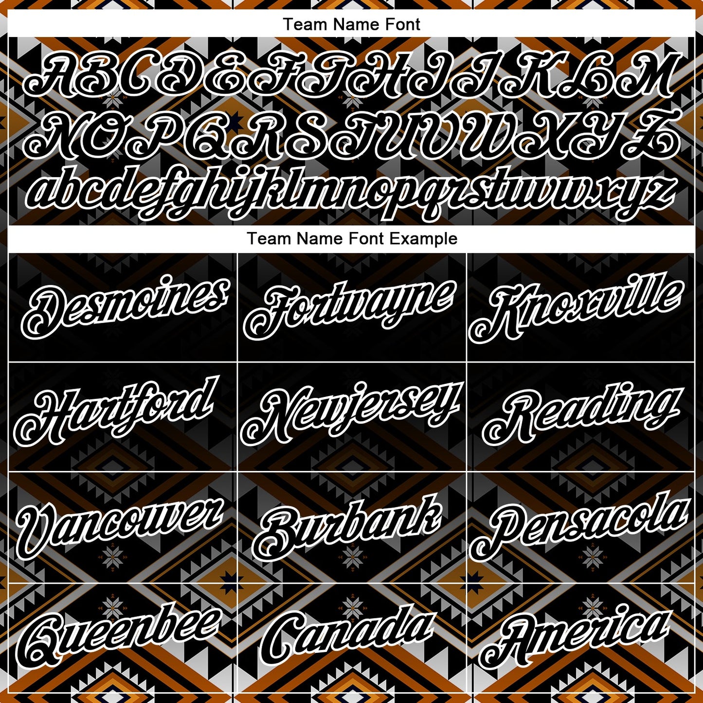 Custom Black White 3D Pattern Design Western Cowboy Tribal Ethnic Sports Pullover Sweatshirt Hoodie view 3