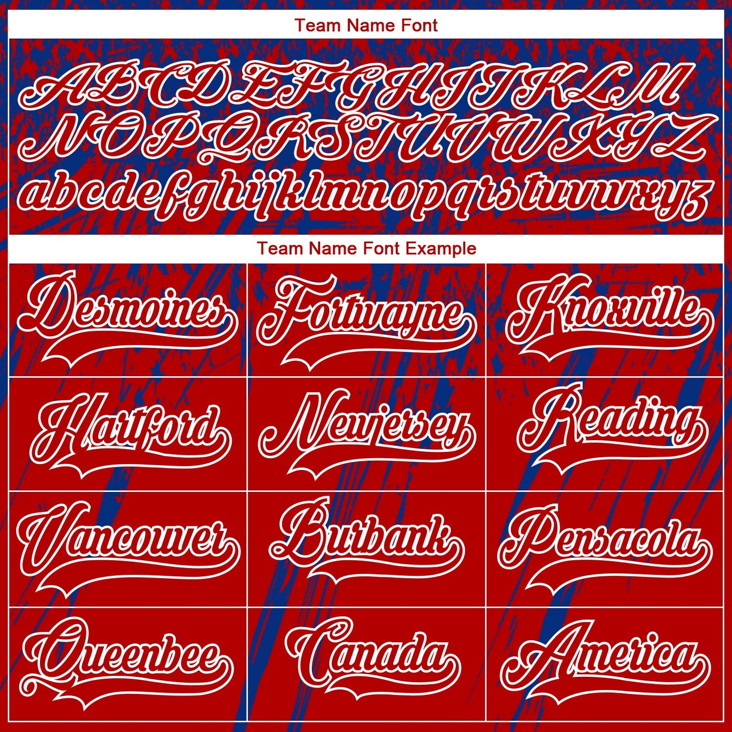 Custom Red Royal-White 3D Splash Hockey Lace Neck Jersey view 4