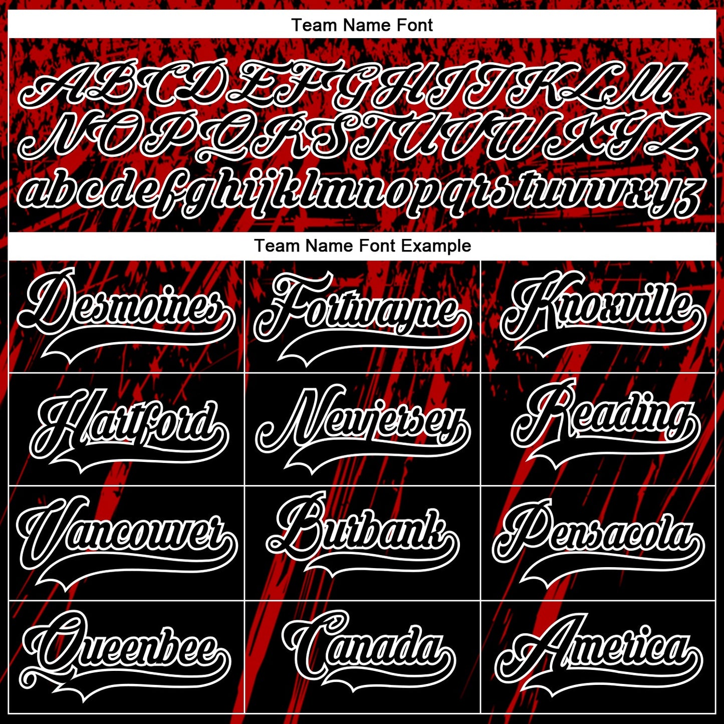 Custom Black Red-White 3D Splash Hockey Lace Neck Jersey view 4