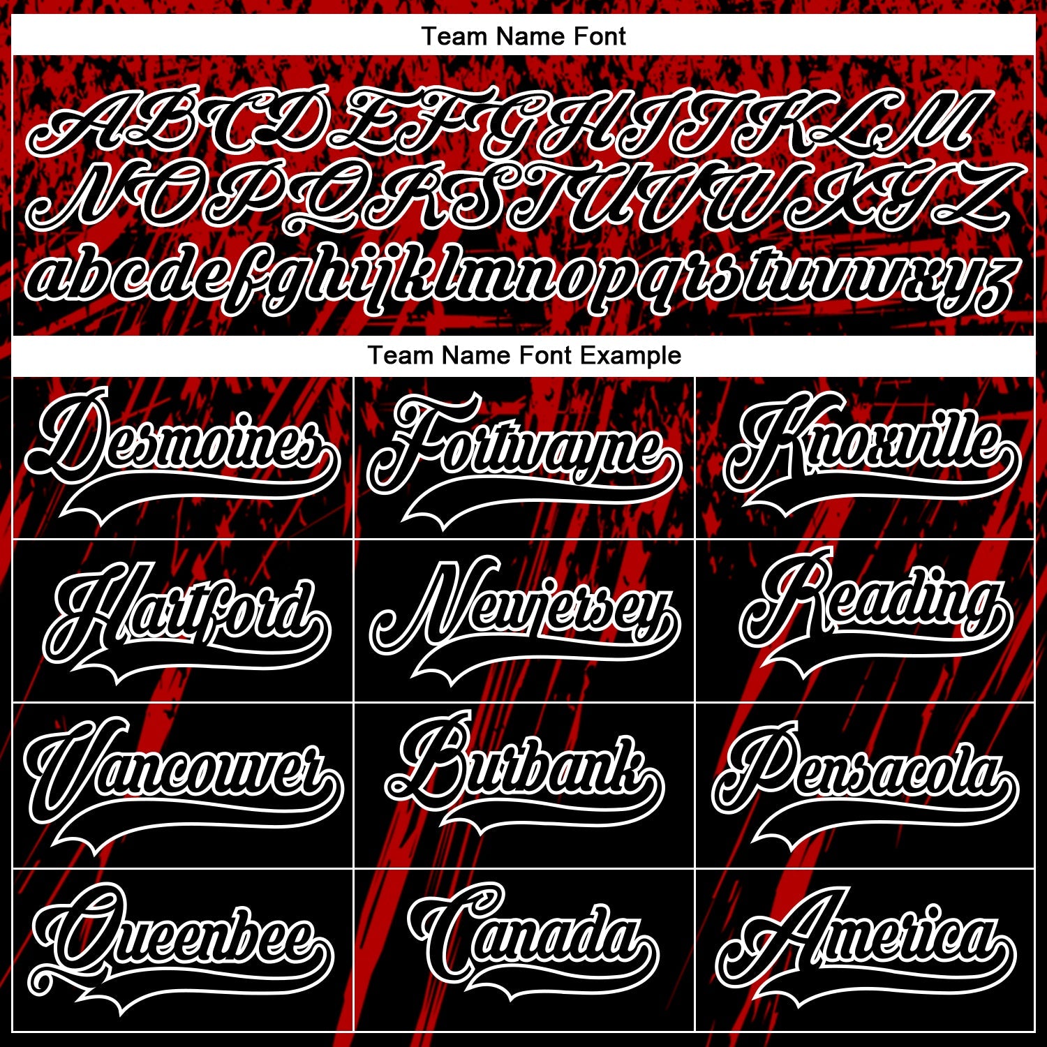 Custom Black Red-White 3D Splash Hockey Lace Neck Jersey view 4