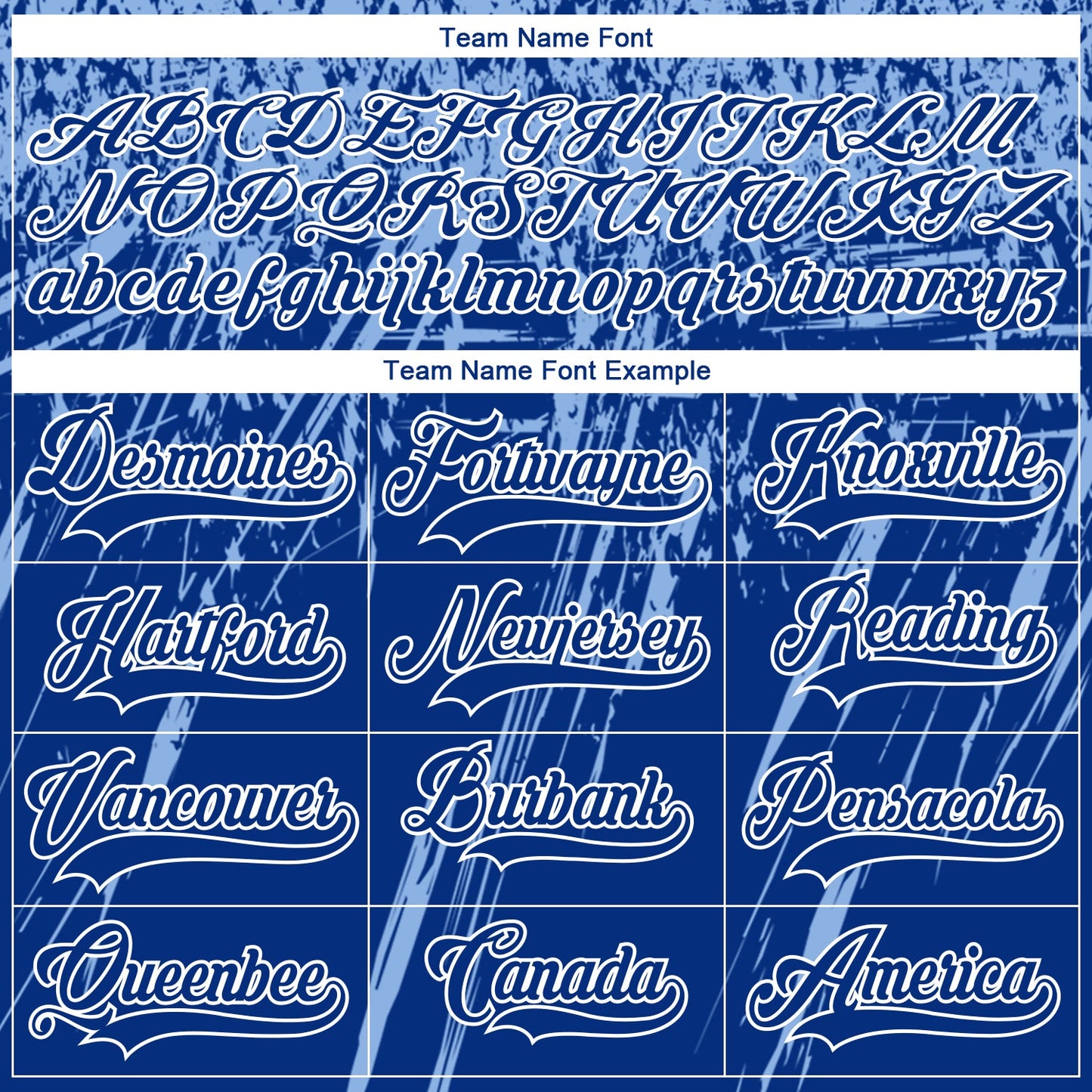 Custom Royal Light Blue-White 3D Splash Hockey Lace Neck Jersey view 4