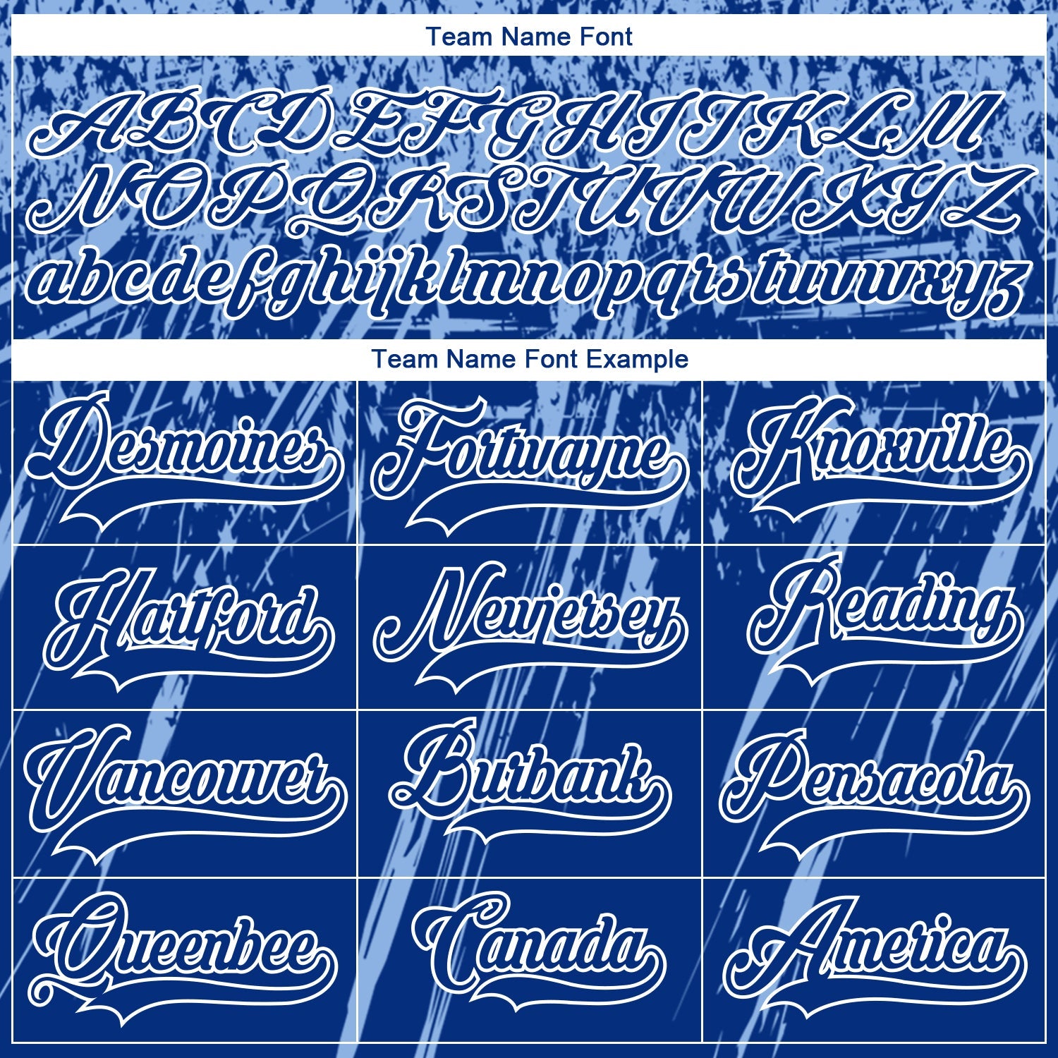 Custom Royal Light Blue-White 3D Splash Hockey Lace Neck Jersey view 4