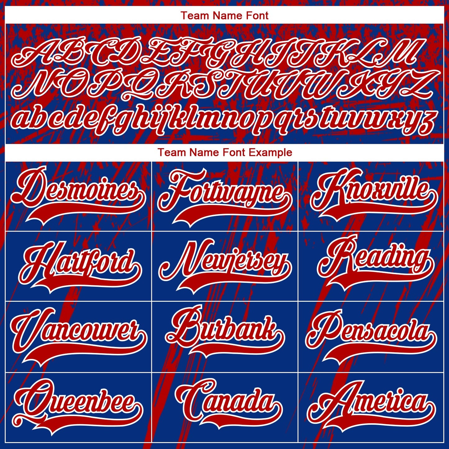 Custom Royal Red-White 3D Splash Hockey Lace Neck Jersey view 4