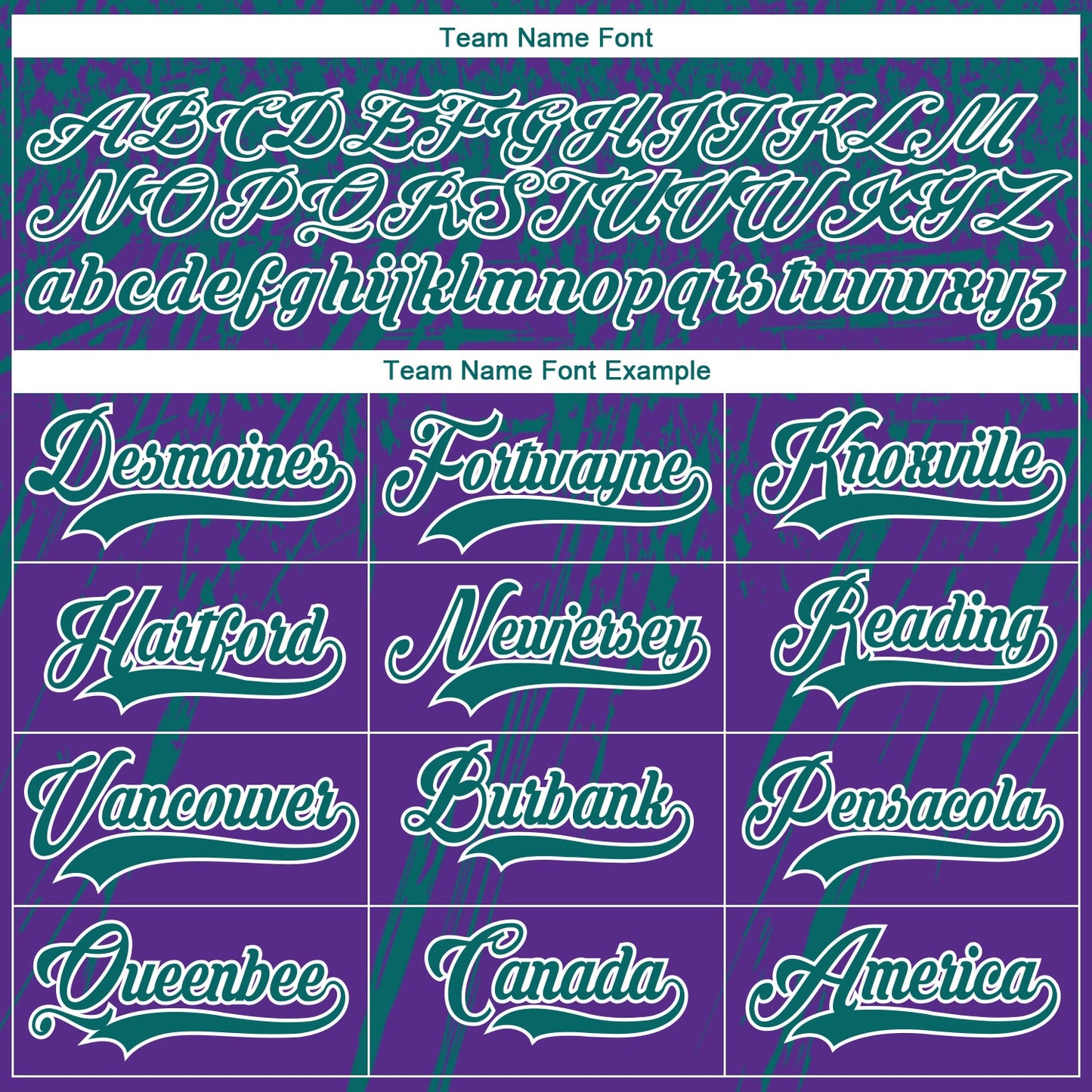 Custom Purple Teal-White 3D Splash Hockey Lace Neck Jersey view 4