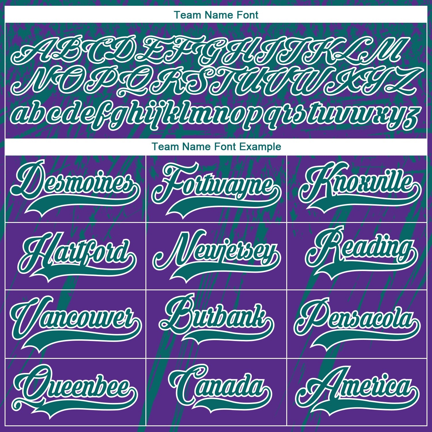 Custom Purple Teal-White 3D Splash Hockey Lace Neck Jersey view 4
