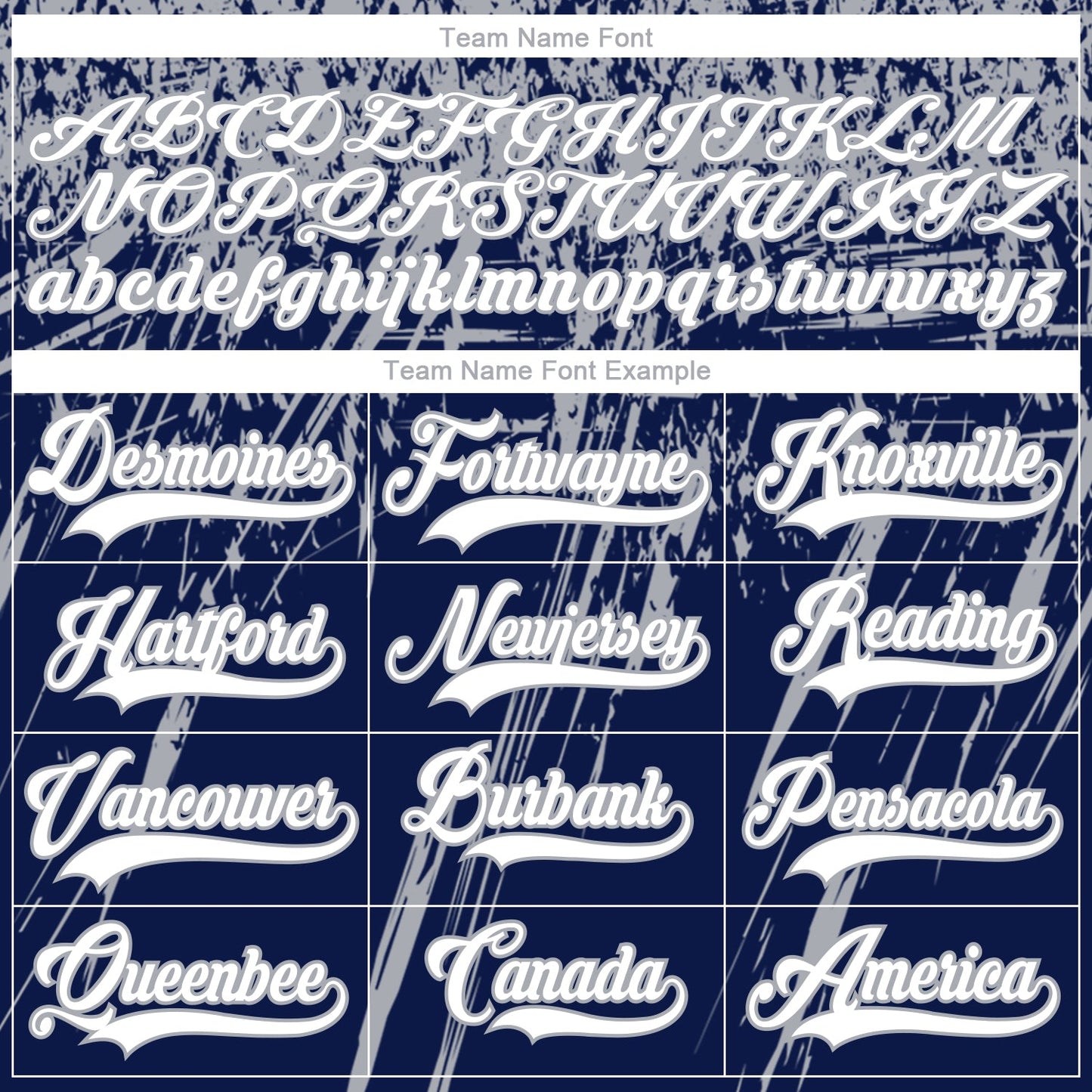 Custom Navy White-Gray 3D Splash Hockey Lace Neck Jersey view 4