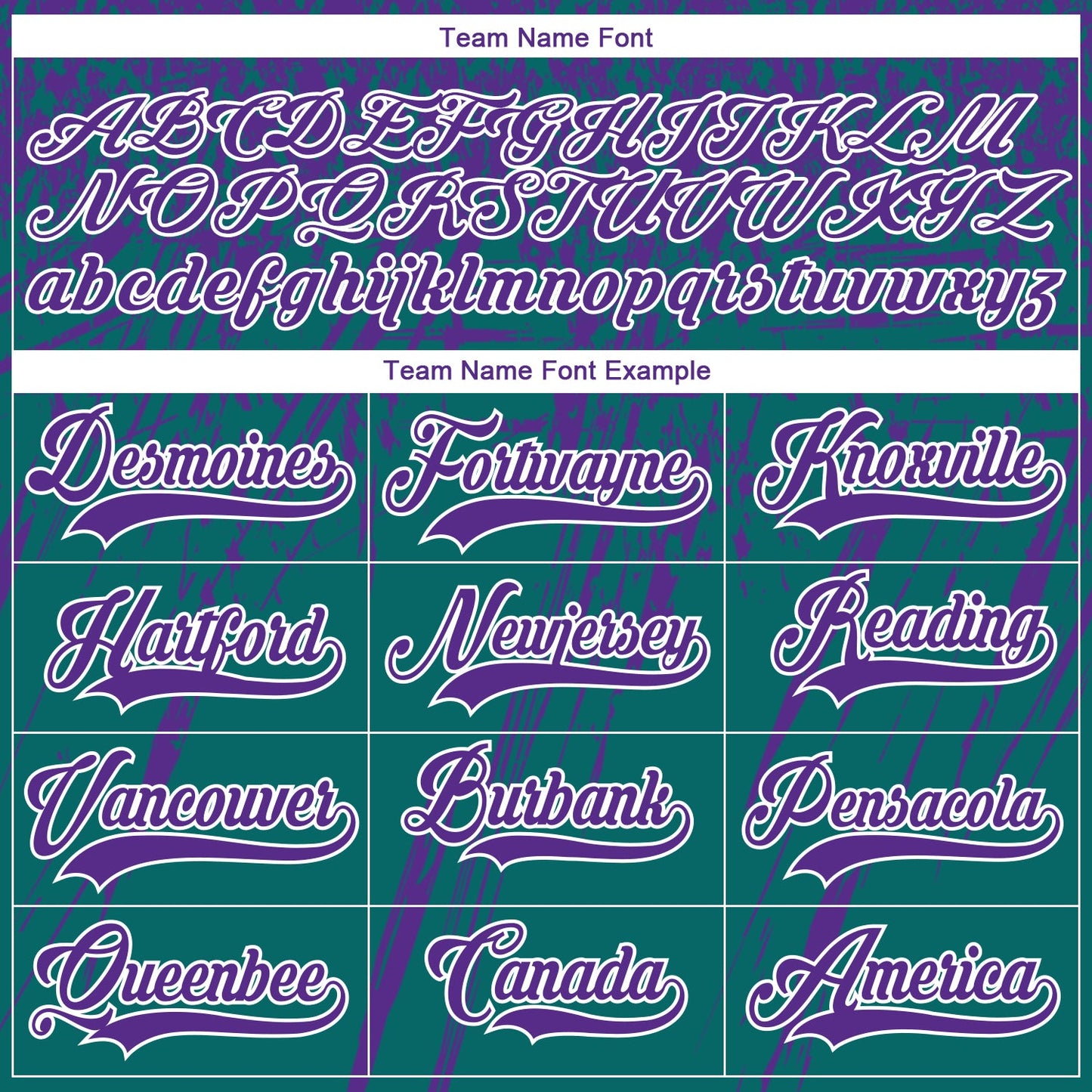 Custom Teal Purple-White 3D Splash Hockey Lace Neck Jersey view 4