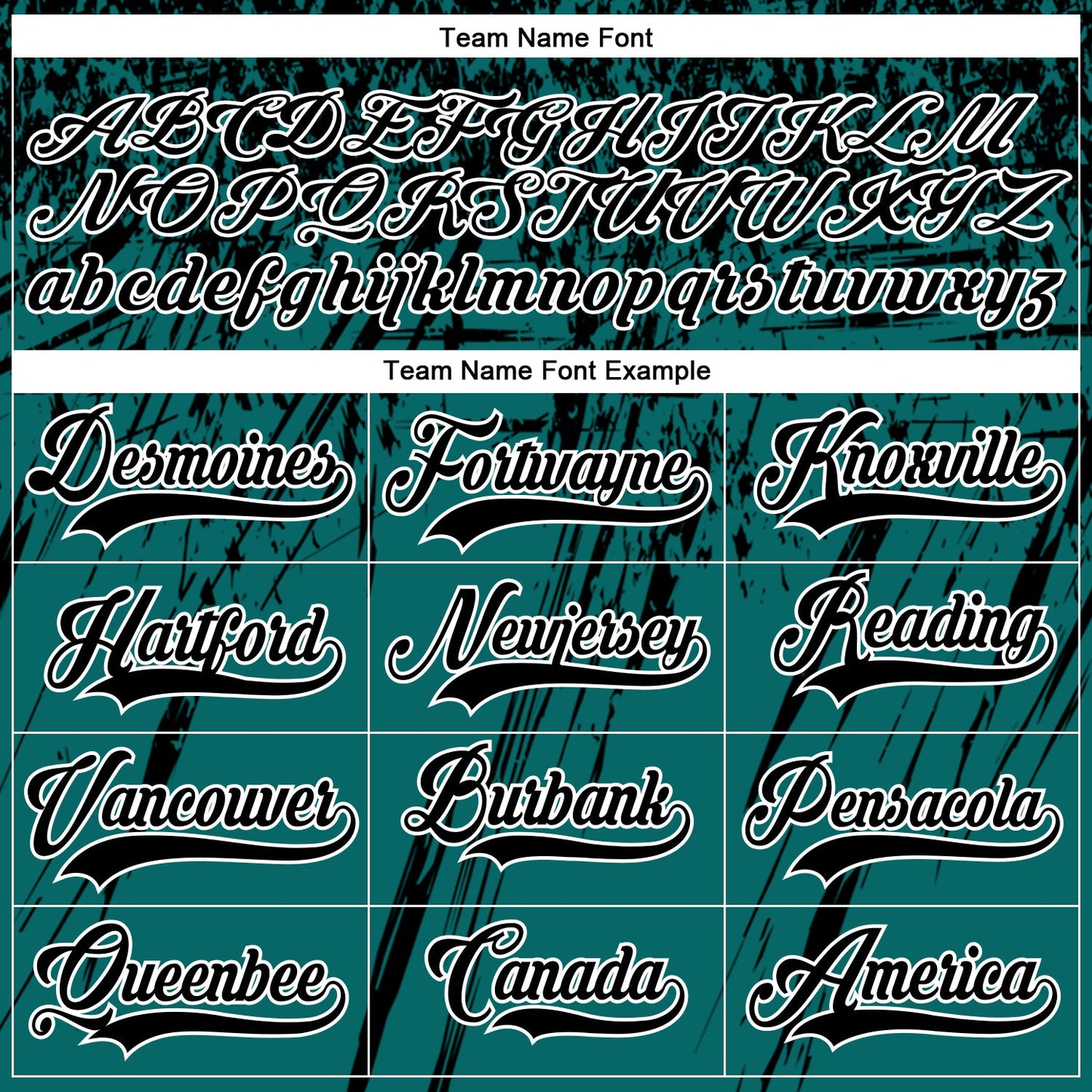 Custom Teal Black-White 3D Splash Hockey Lace Neck Jersey view 4