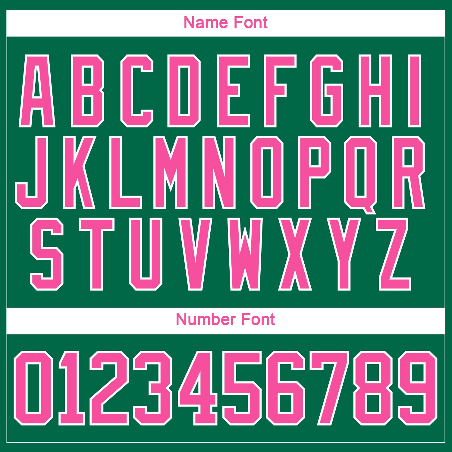 Custom Kelly Green Pink-White 3D Splash Hockey Lace Neck Jersey view 5