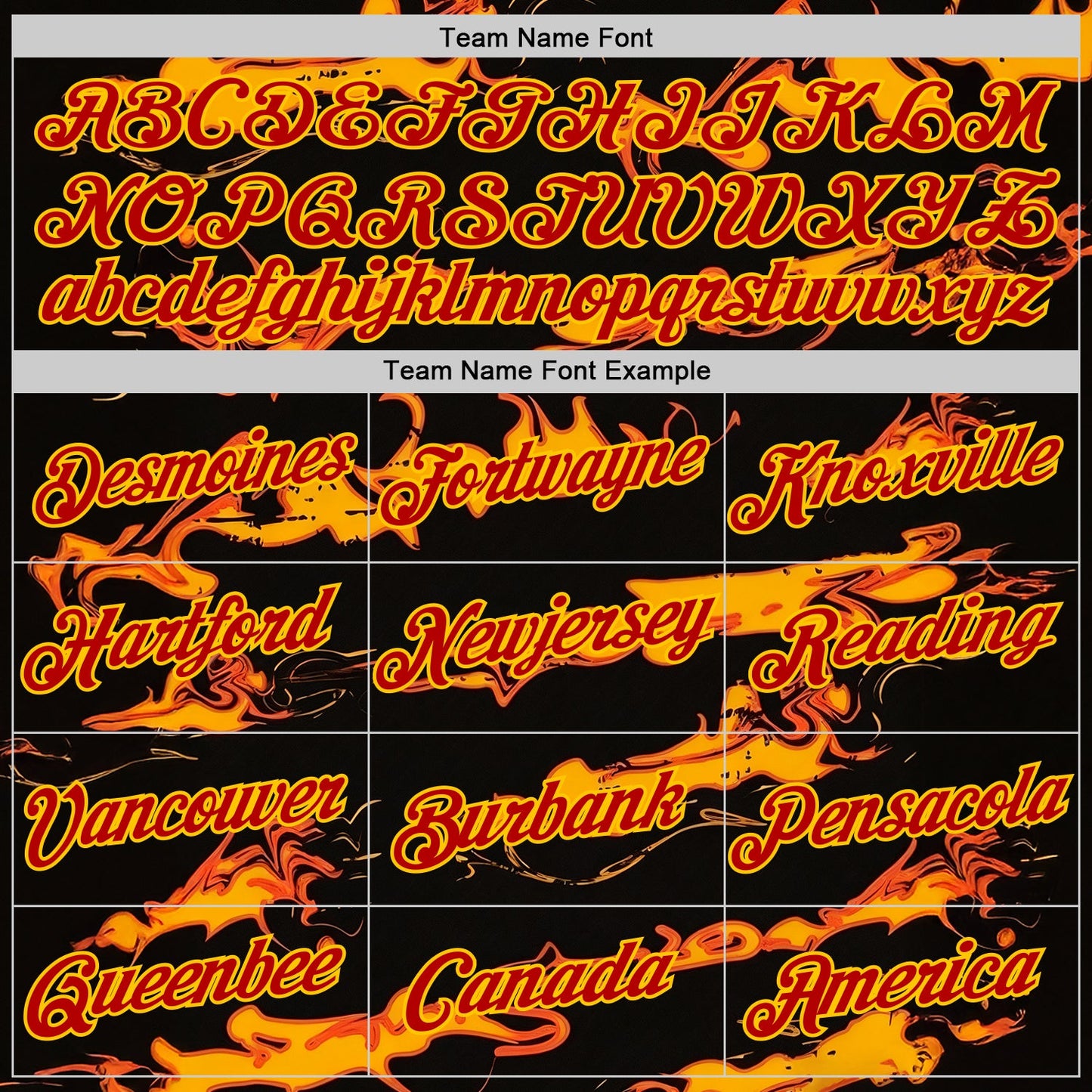 Custom Black Red-Yellow 3D Abstract Flame Sports Pullover Sweatshirt Hoodie view 3