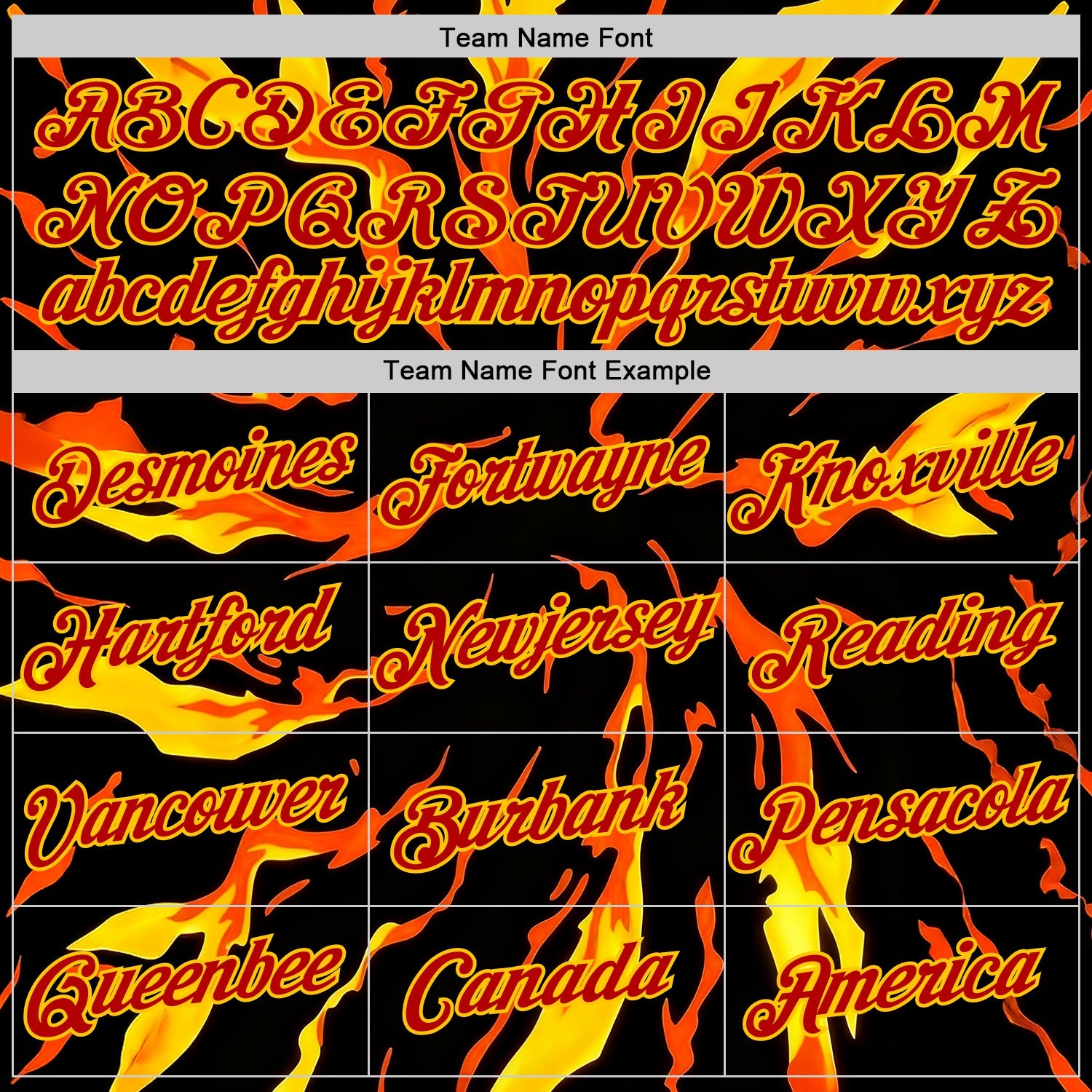 Custom Black Red-Yellow 3D Abstract Flame Sports Pullover Sweatshirt Hoodie view 3