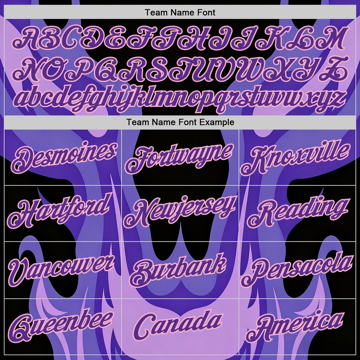 Custom Black Purple-Light Pink 3D Abstract Flame Sports Pullover Sweatshirt Hoodie view 3