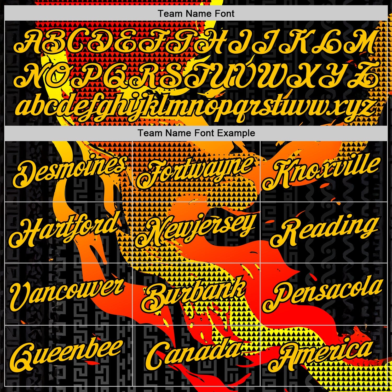 Custom Red Yellow-Black 3D Abstract Flame Sports Pullover Sweatshirt Hoodie view 3