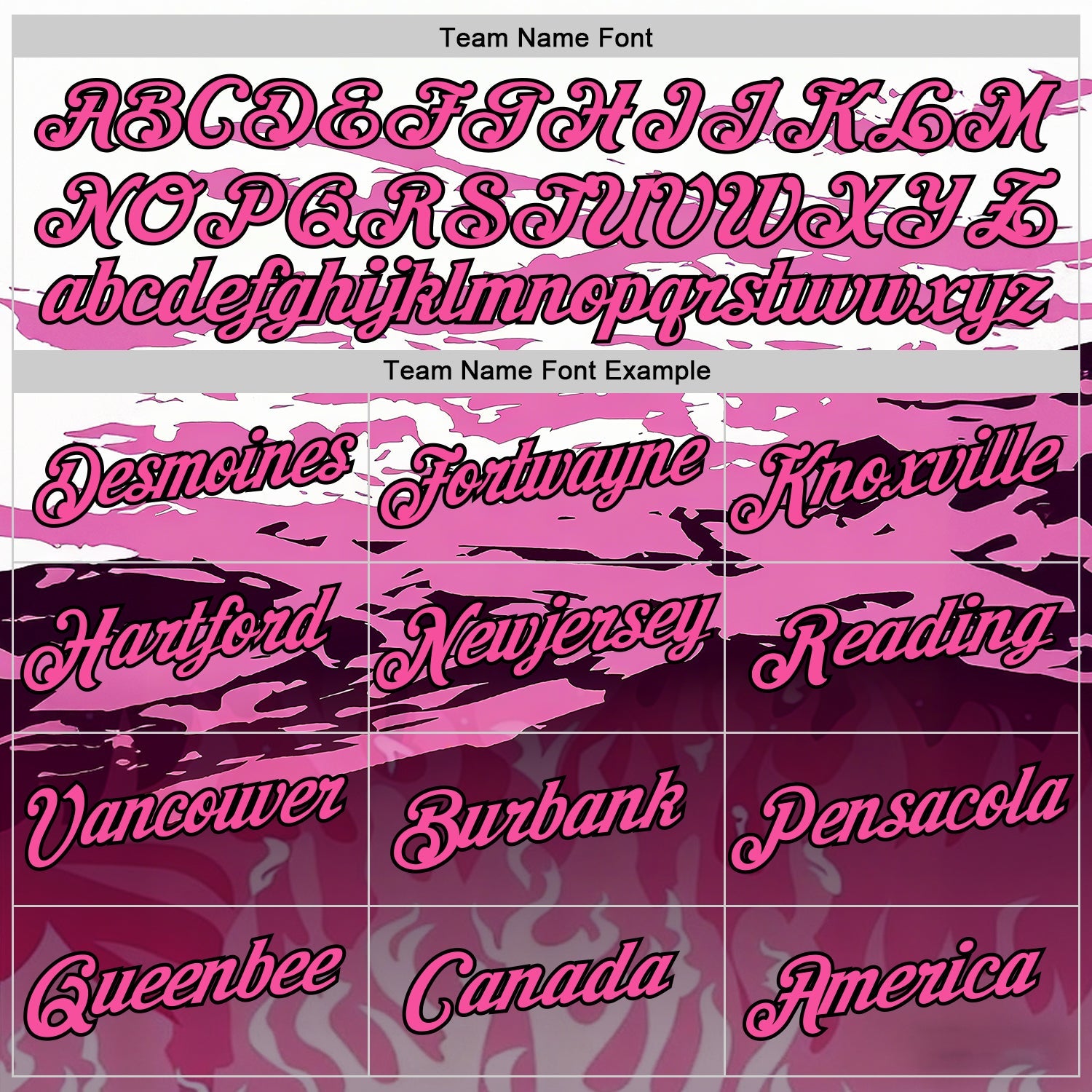 Custom White Pink-Black 3D Abstract Flame Sports Pullover Sweatshirt Hoodie view 3